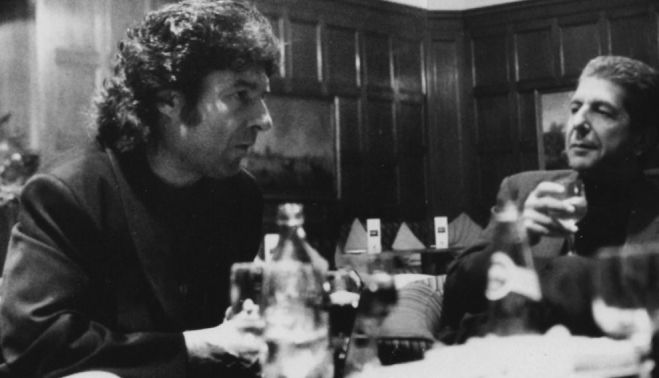 Enrique Morente con Leonard Cohen en uno de los fotogramas de 'Omega', disponible en Filmin