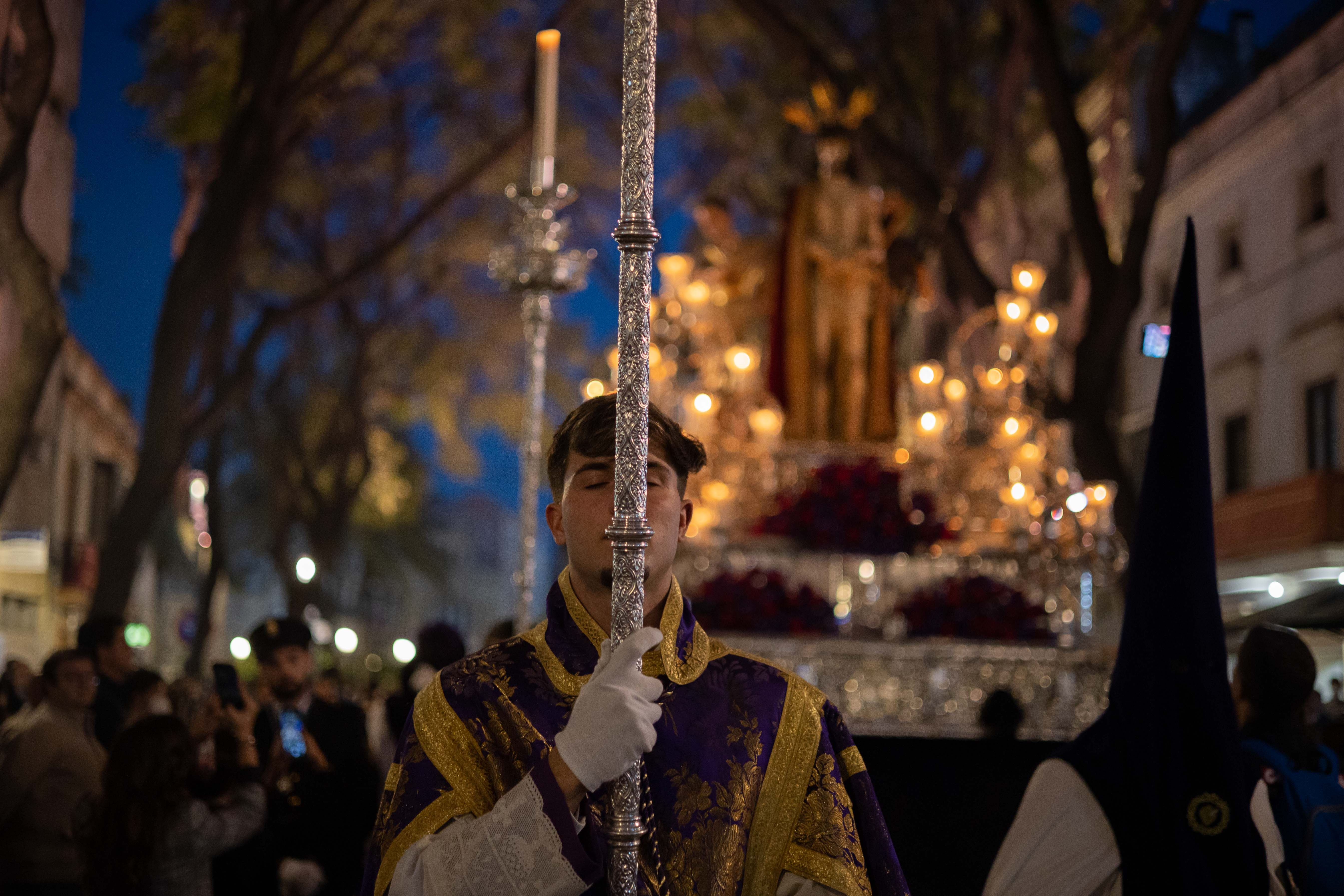 El Señor del Ecce Homo.   MANU GARCÍA