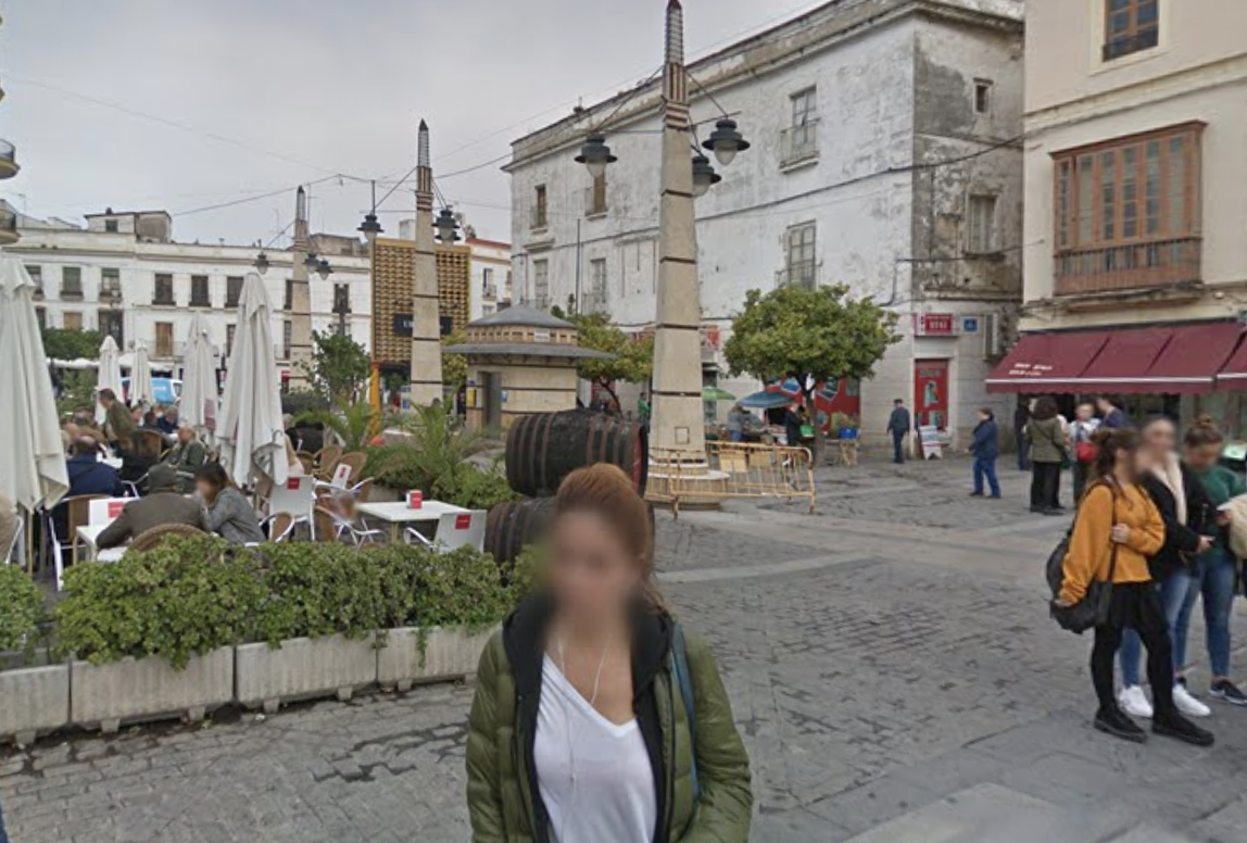 Imagen de la calle Doña Blanca, en una captura de Google Maps.