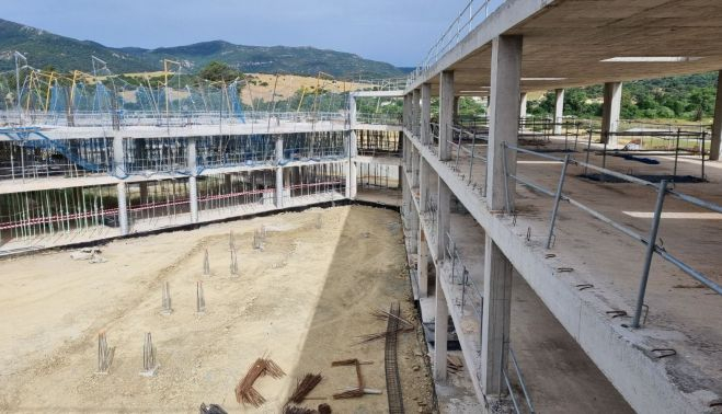 El nuevo CIE en construcción en Algeciras. DÍAZ CUBERO