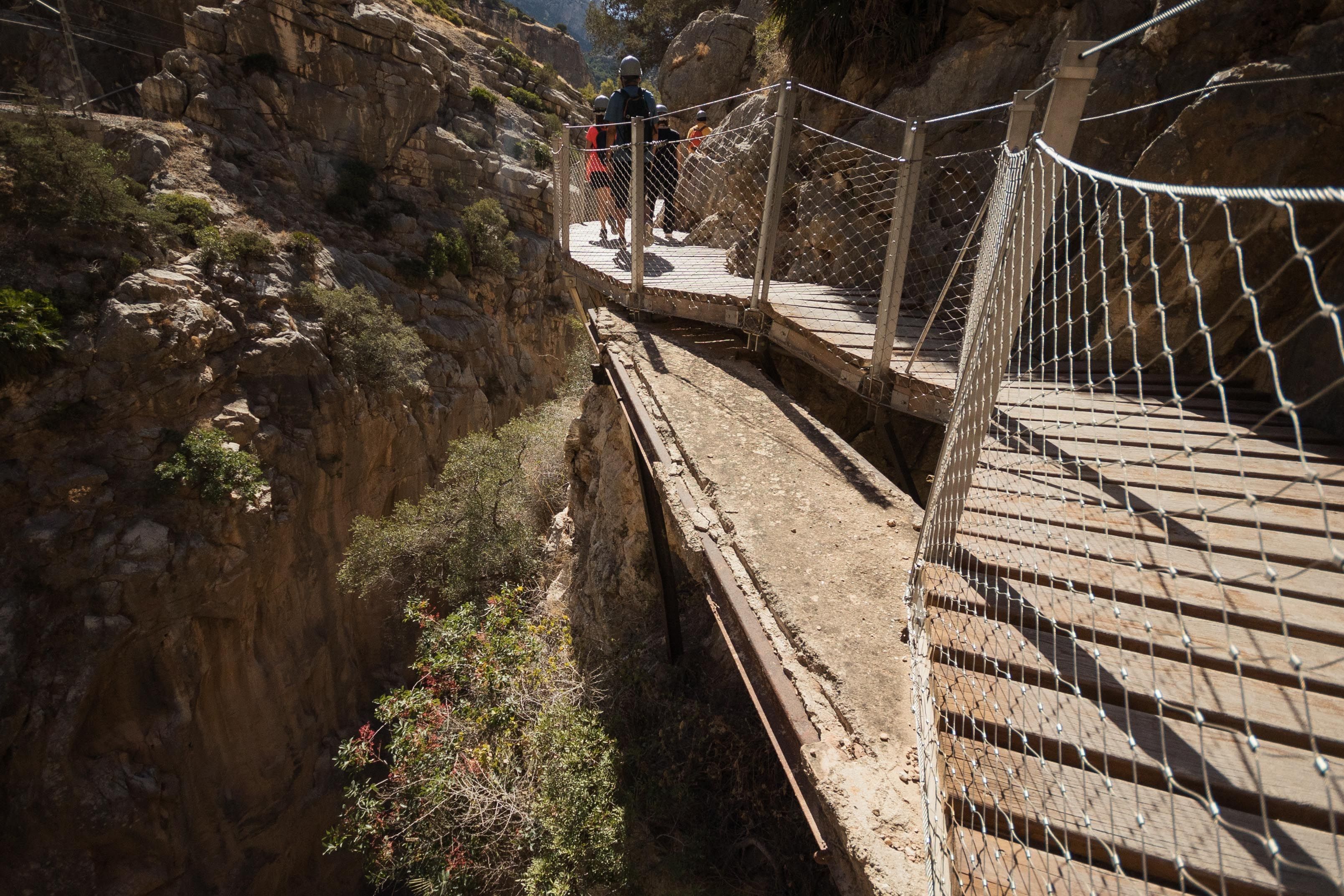 Una imagen del Caminito del Rey.Y MALAGA TURISMO 010