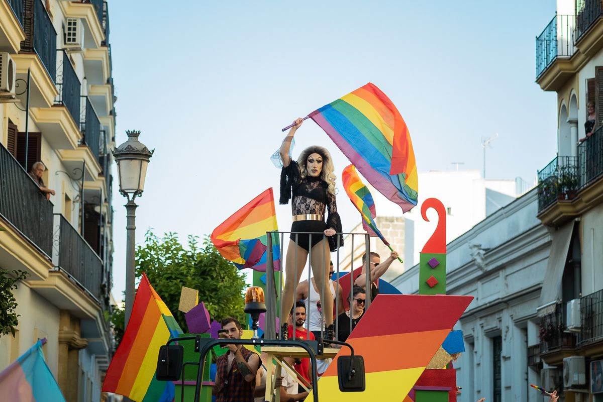 Un momento del Orgullo LGTBI en Jerez, en imagen de archivo. FOTO: MANU GARCÍA.