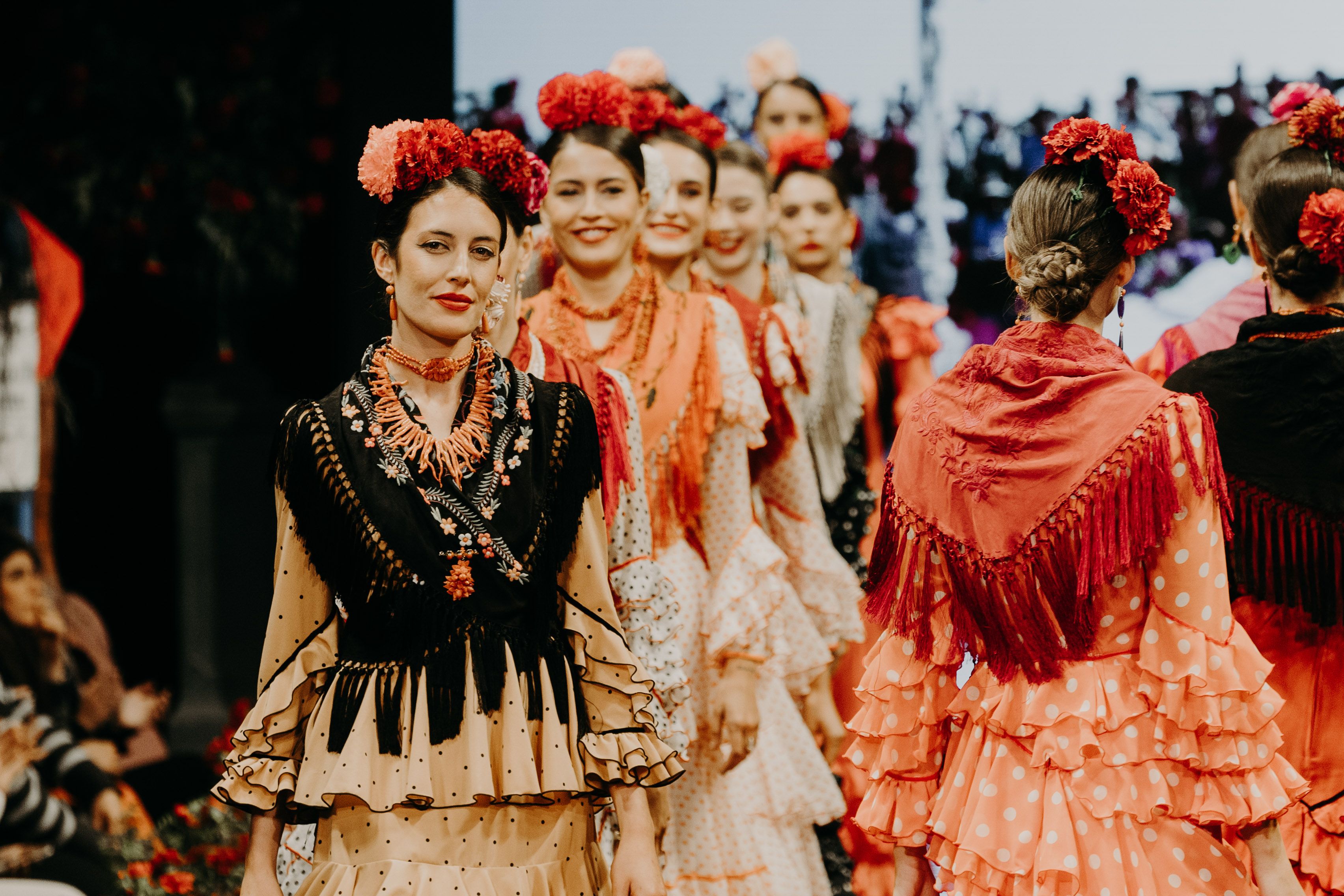 El Flamenco Vive, Vestido de sevillanas para niña - Español