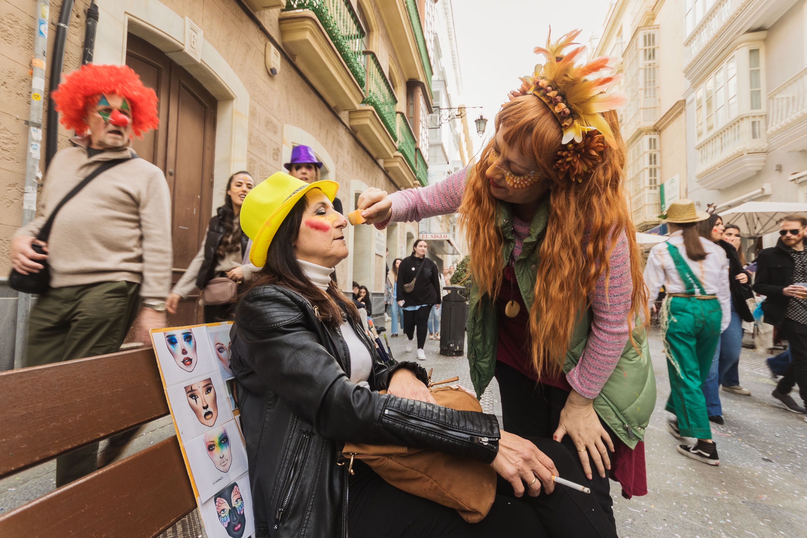 Primer domingo de carruseles del Carnaval de Cádiz 2023.