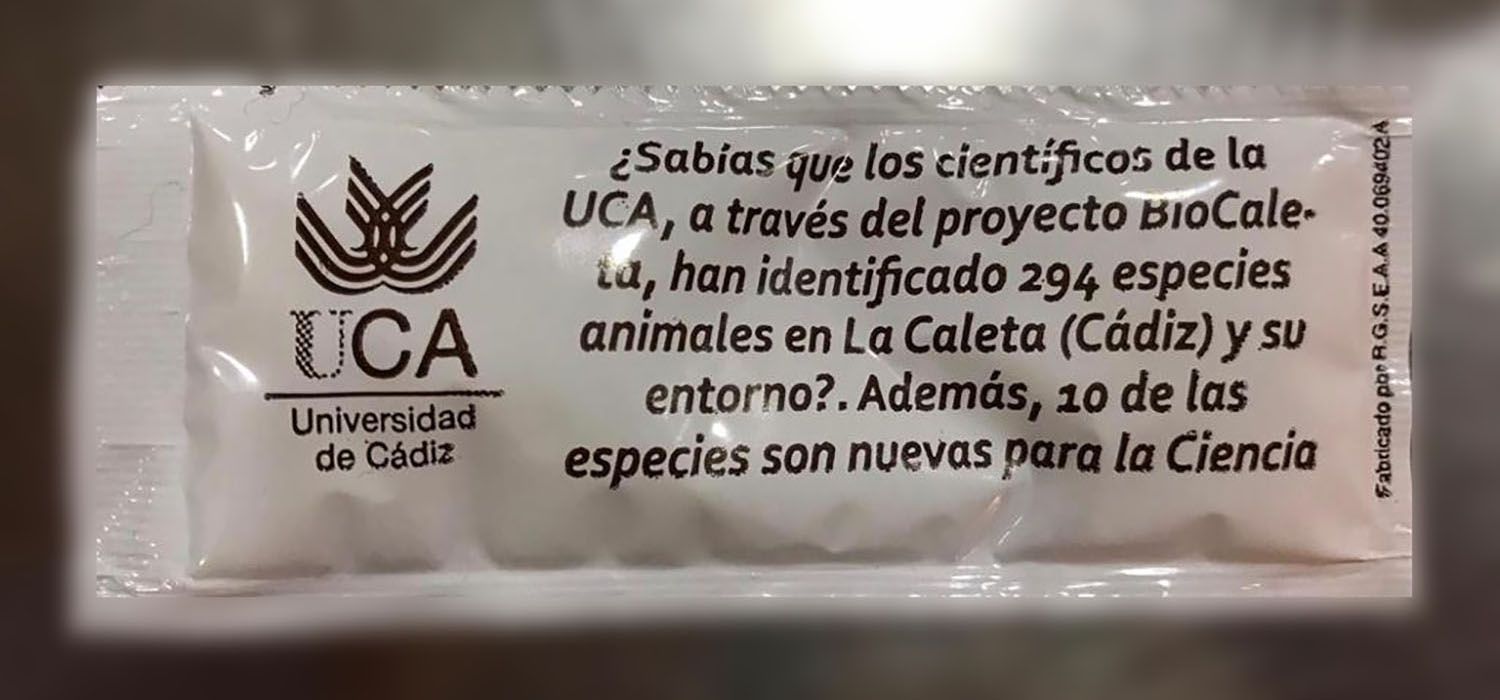 25 frases sobre ciencia que encontrarás en sobres de azúcar de la provincia  de Cádiz