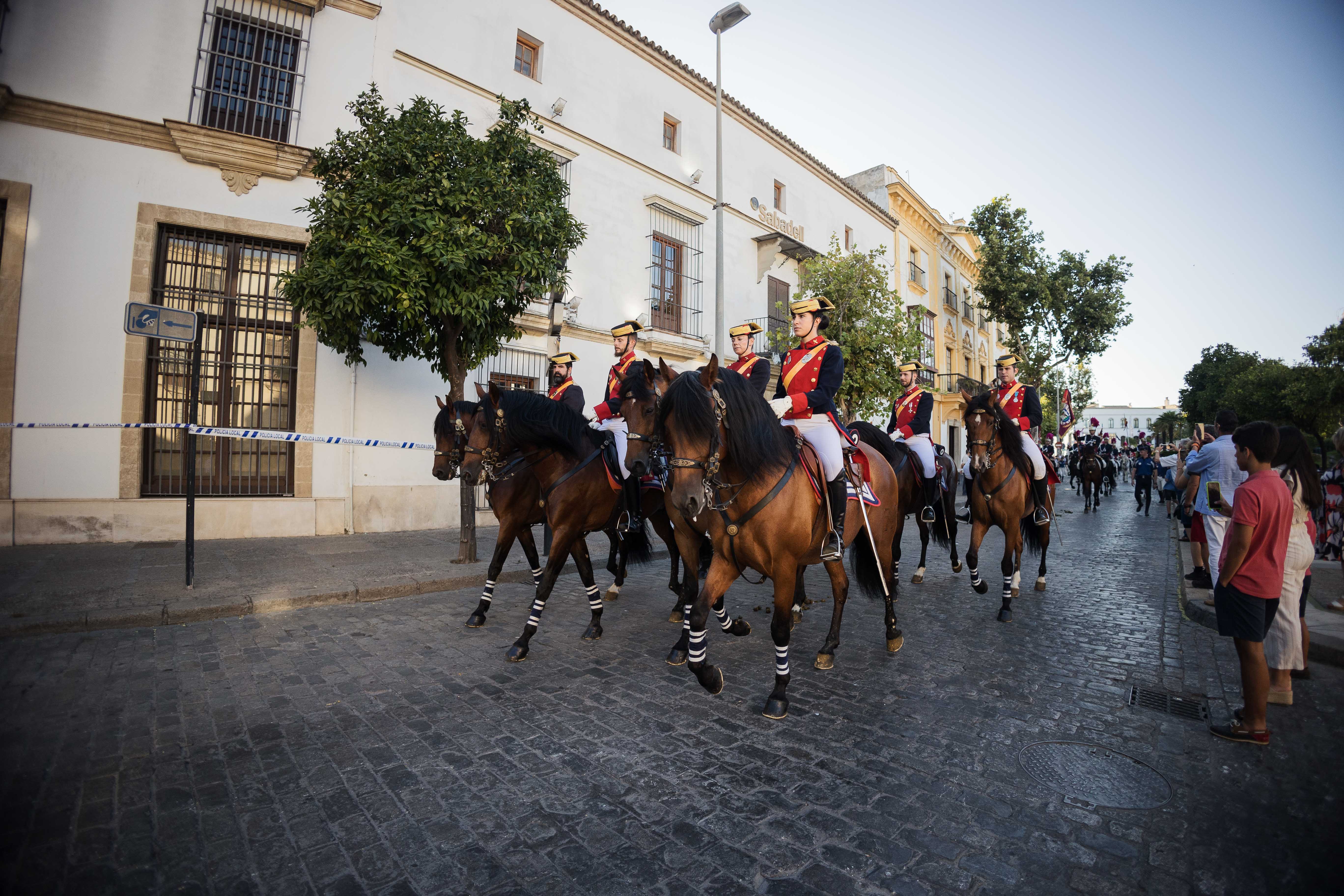 Imagen de archivo del desfile ecuestre que tuvo lugar en 2023.