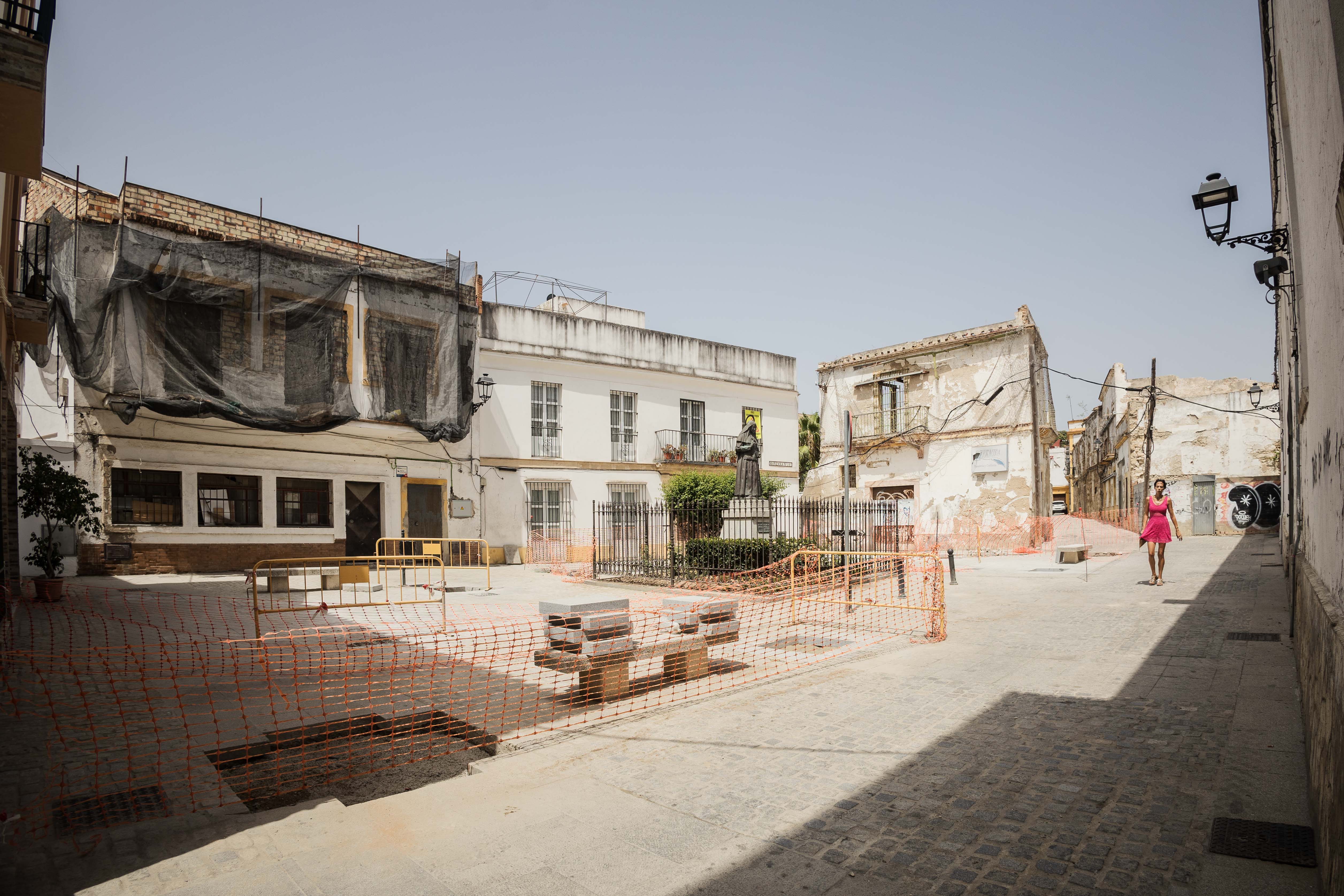 Estado actual de la calle Juan De Dios Lacoste.     CANDELA NÚÑEZ