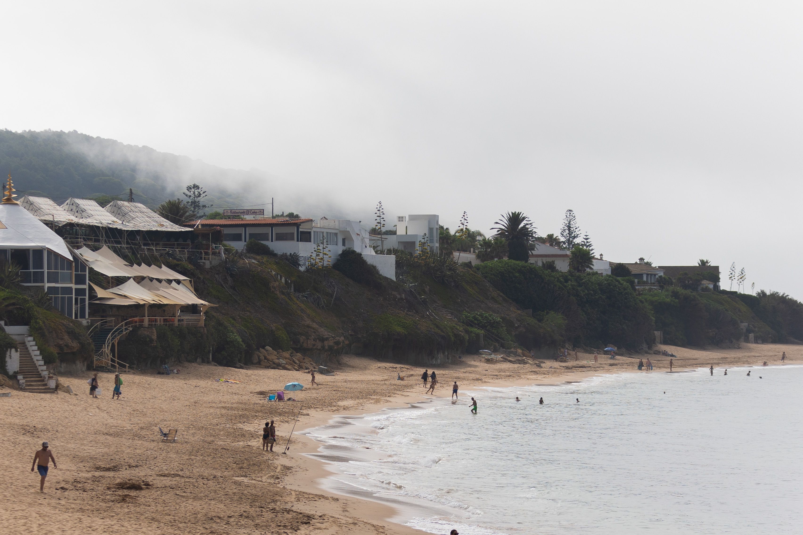 Imagen de la playa de Los Caños.