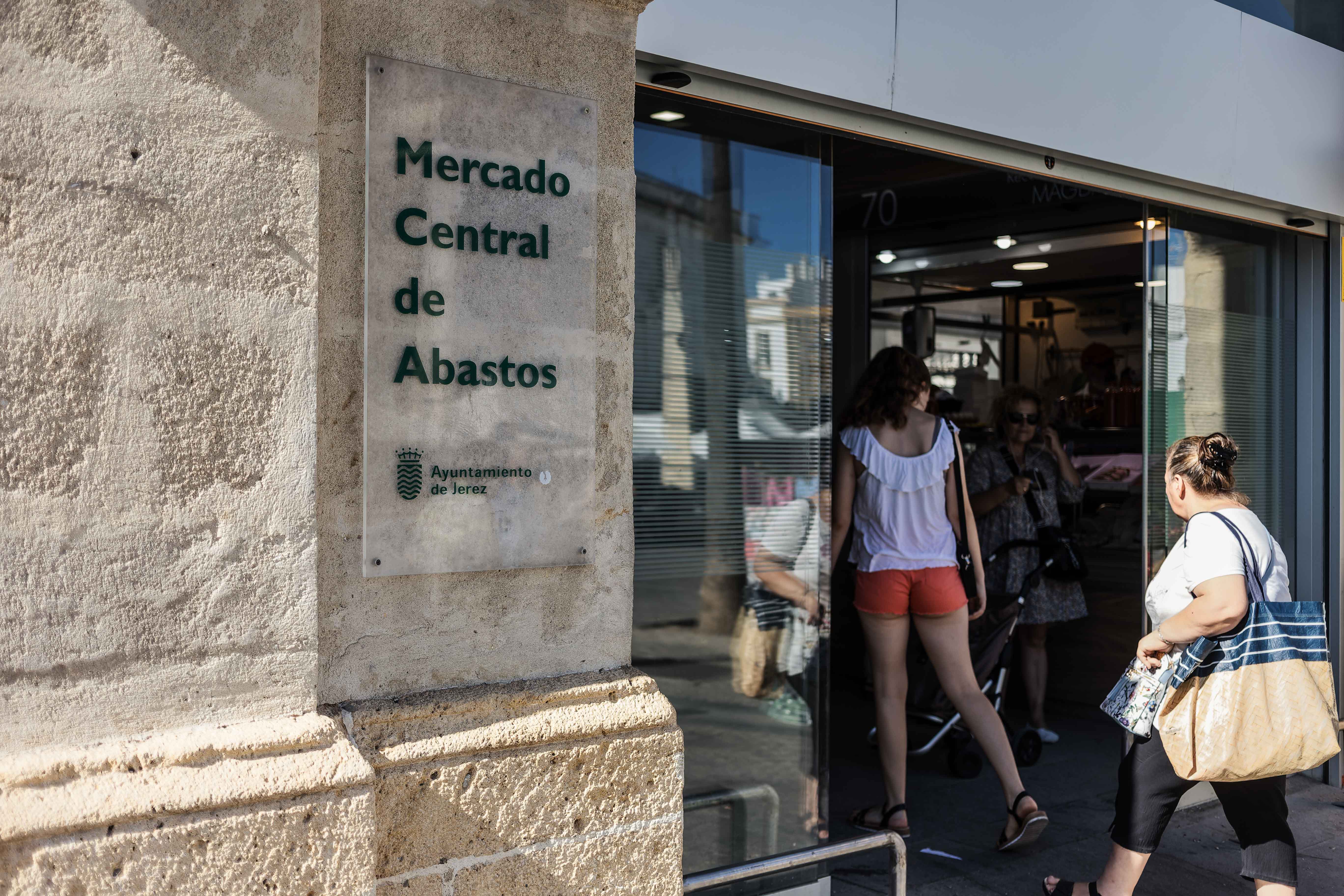 Mercado Central de Abastos en Jerez.