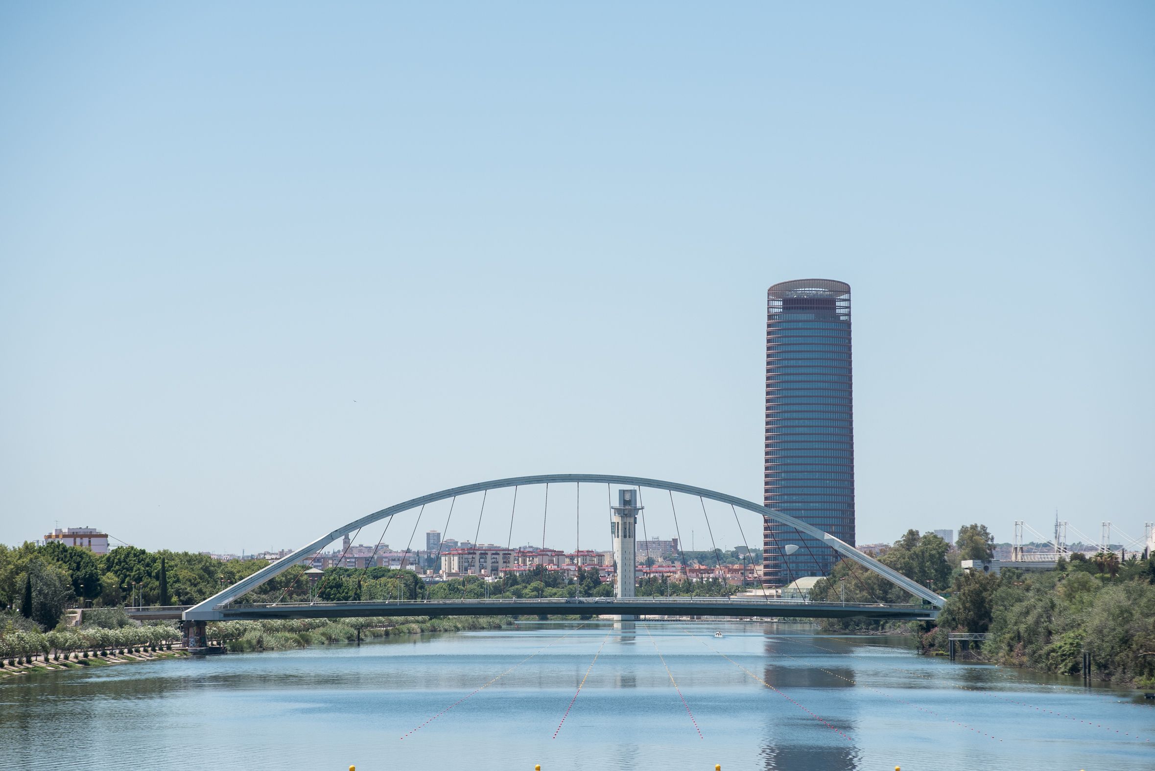 Puente de la Barqueta, en Sevilla.