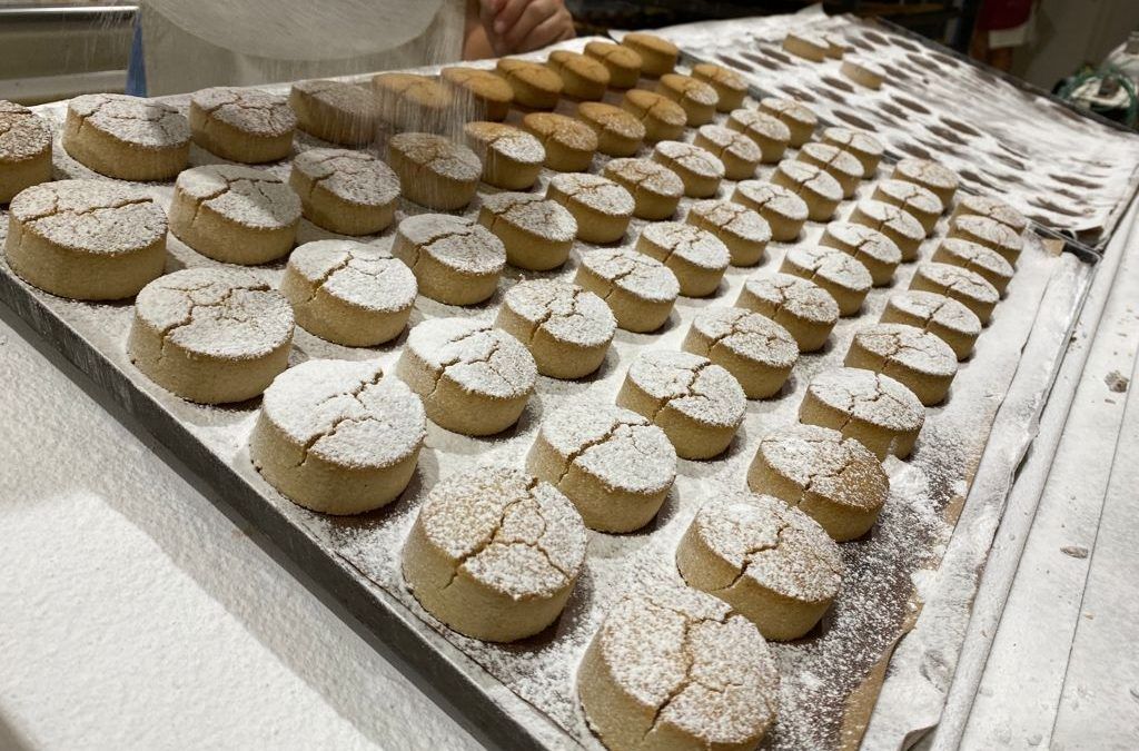 Mantecados y polvorones de Estepa, en una imagen de archivo.