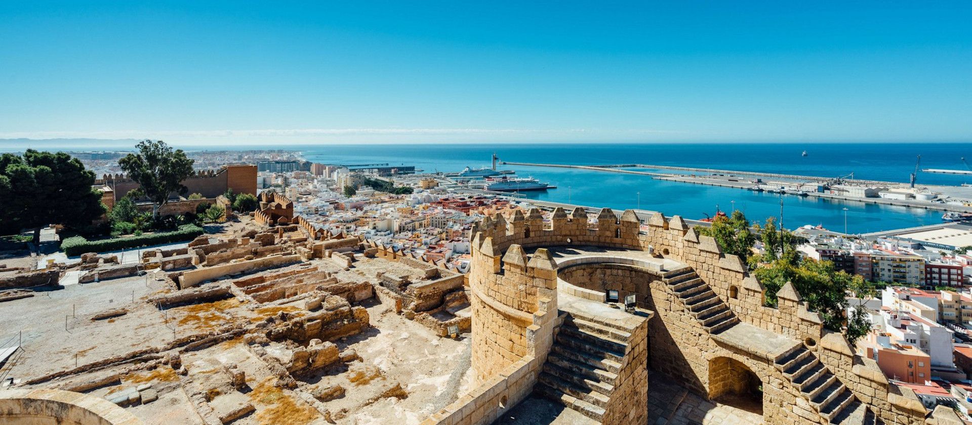 La Alcazaba de Almería.