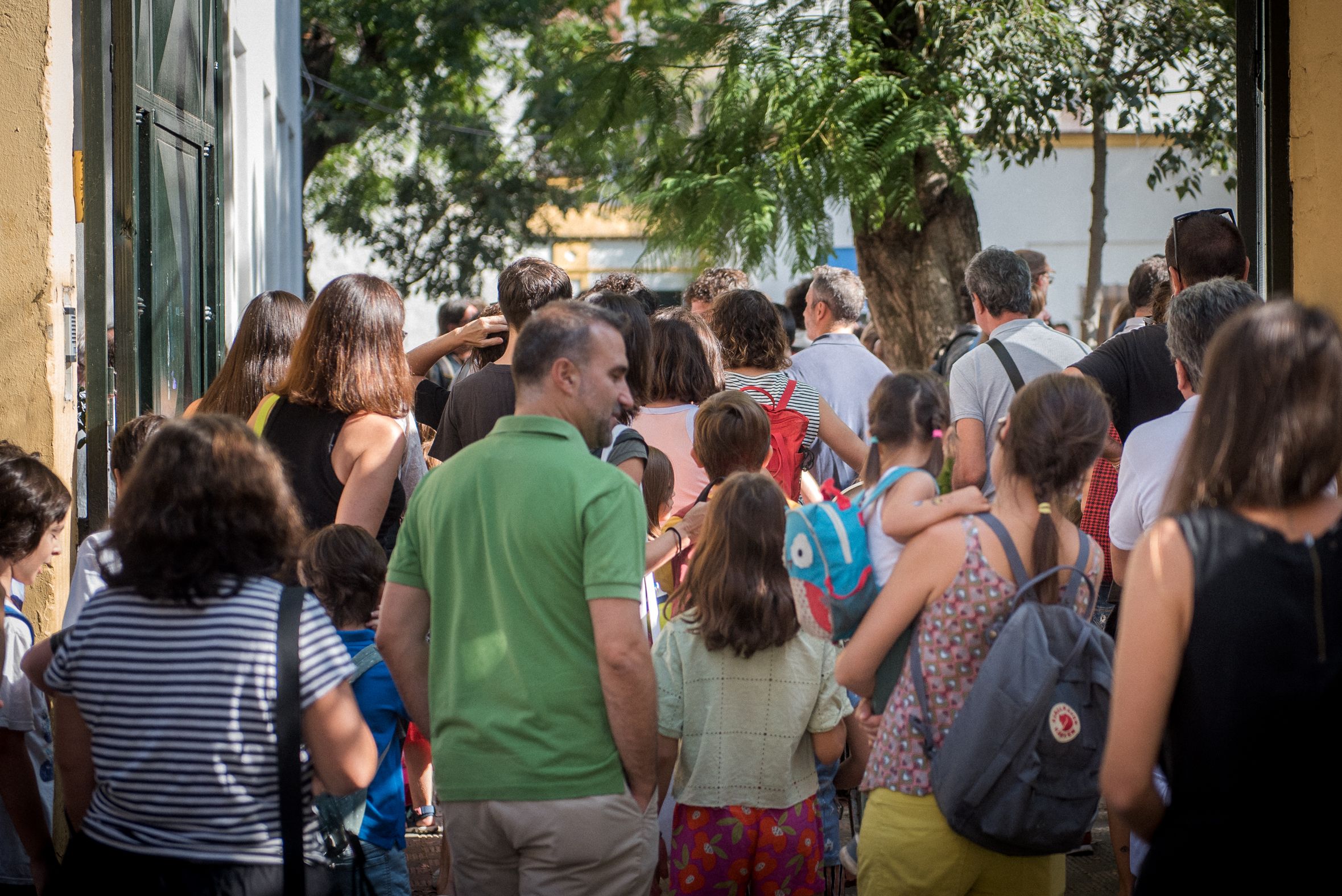 Un centro de infantil y primaria, donde los docentes usan más Instagram o Pinterest.