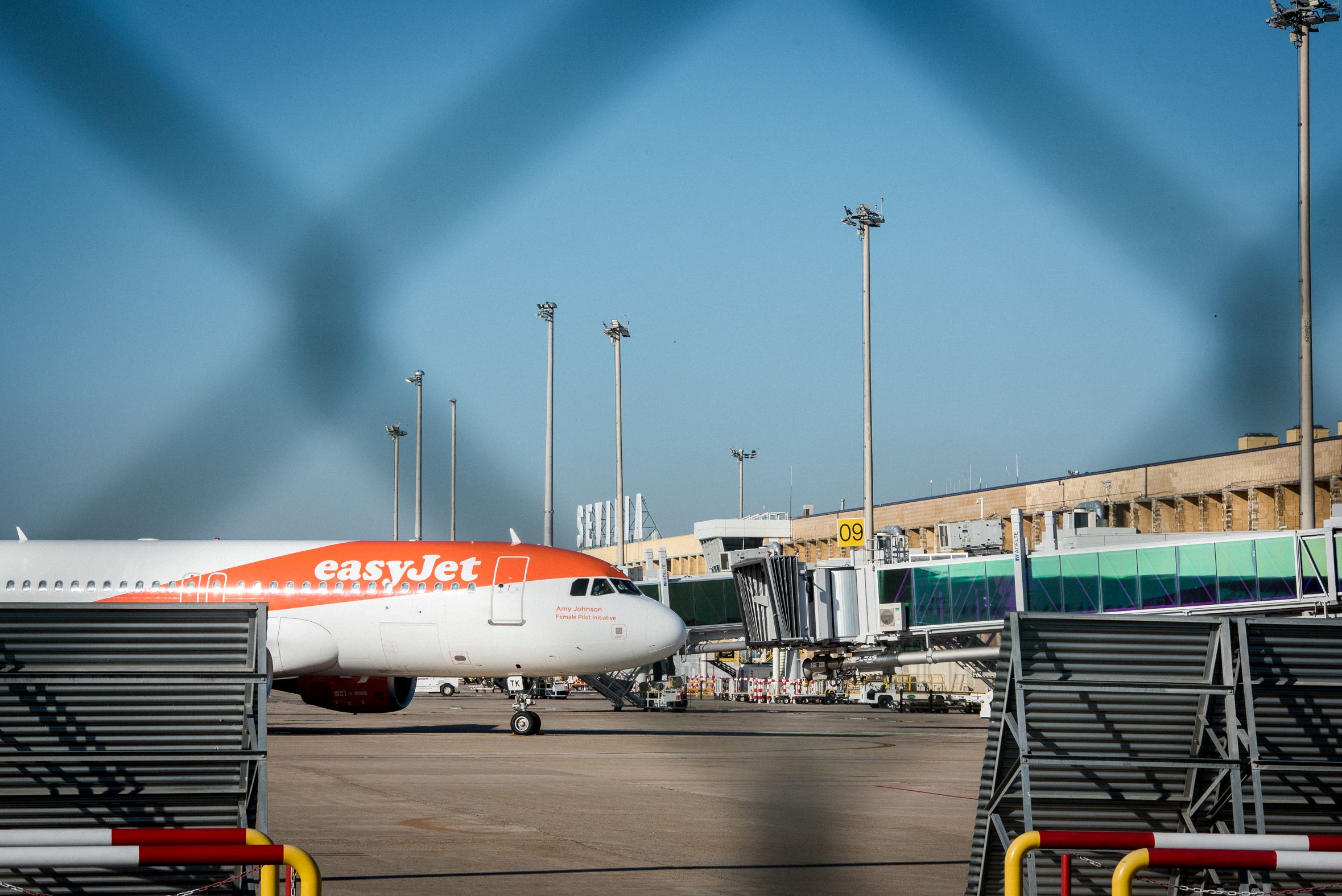 Imagen del Aeropuerto de Sevilla.