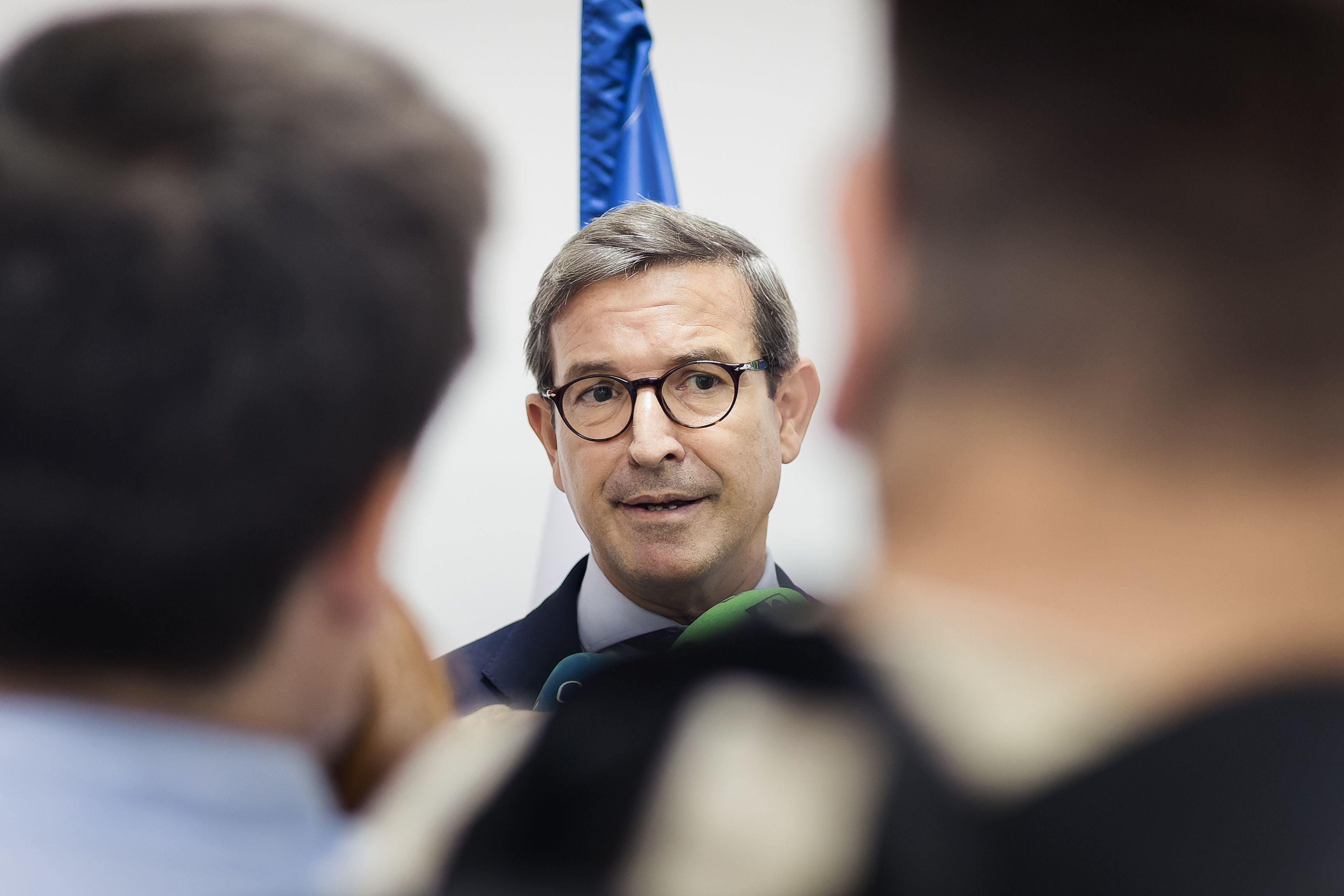 Jorge Paradela, consejero de Industria, en una visita a Jerez en fotografía de archivo. Quejas de los técnicos de la ITV.