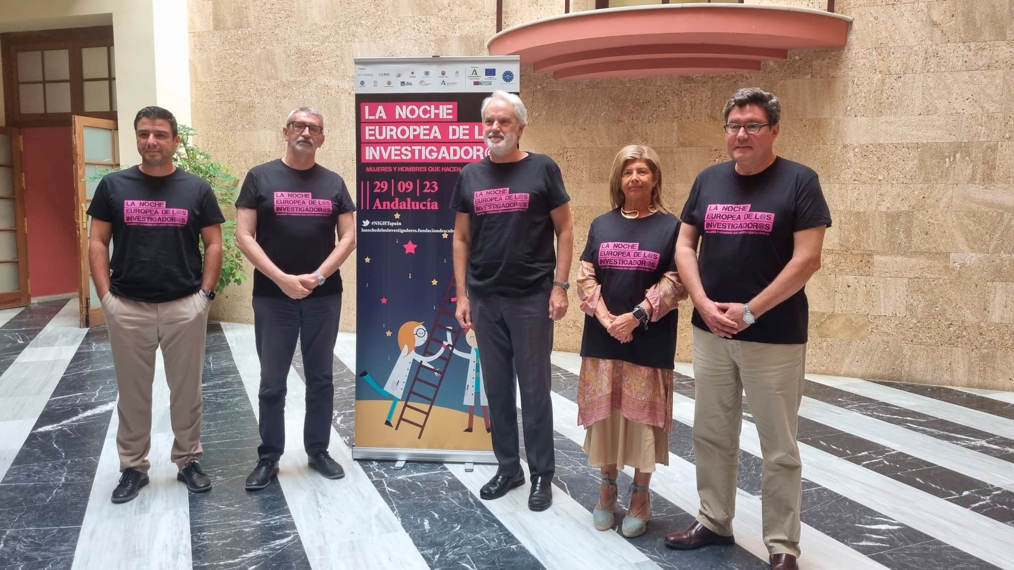 Presentación de la Noche Europea de los investigadores en Jerez.