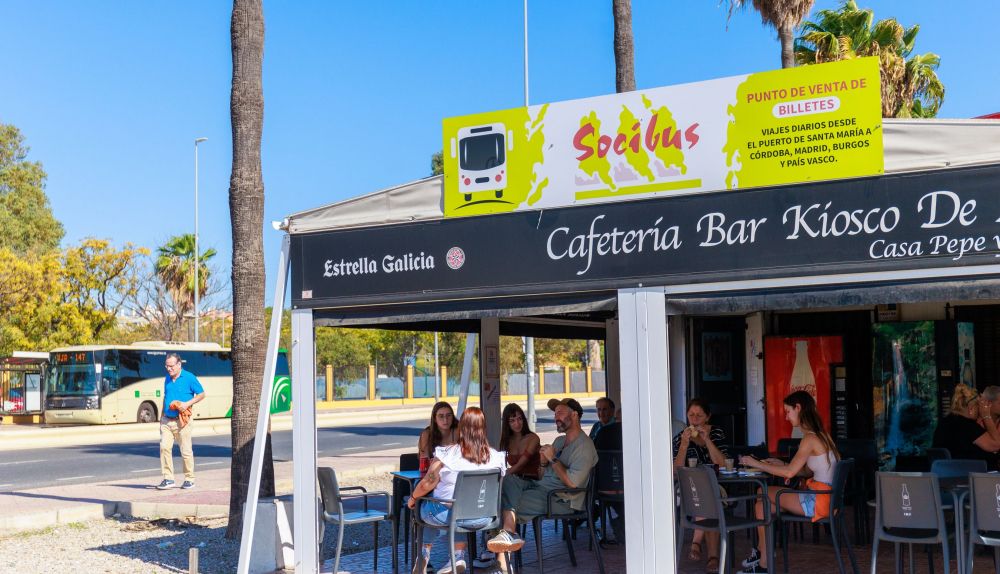 El Bar Kiosko La Estación en una imagen de archivo. 