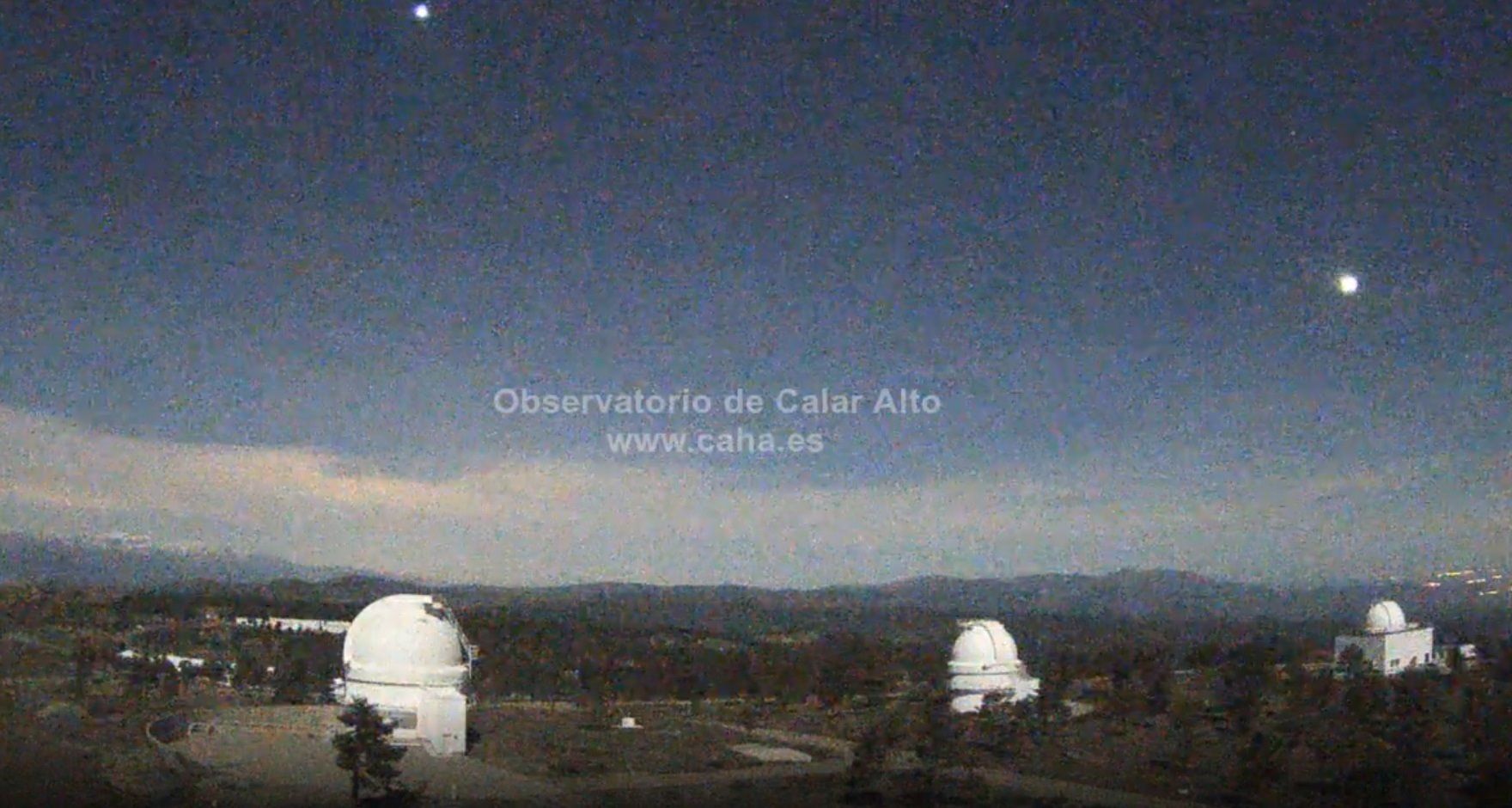 Observatorio de Calar Alto, en Almería.