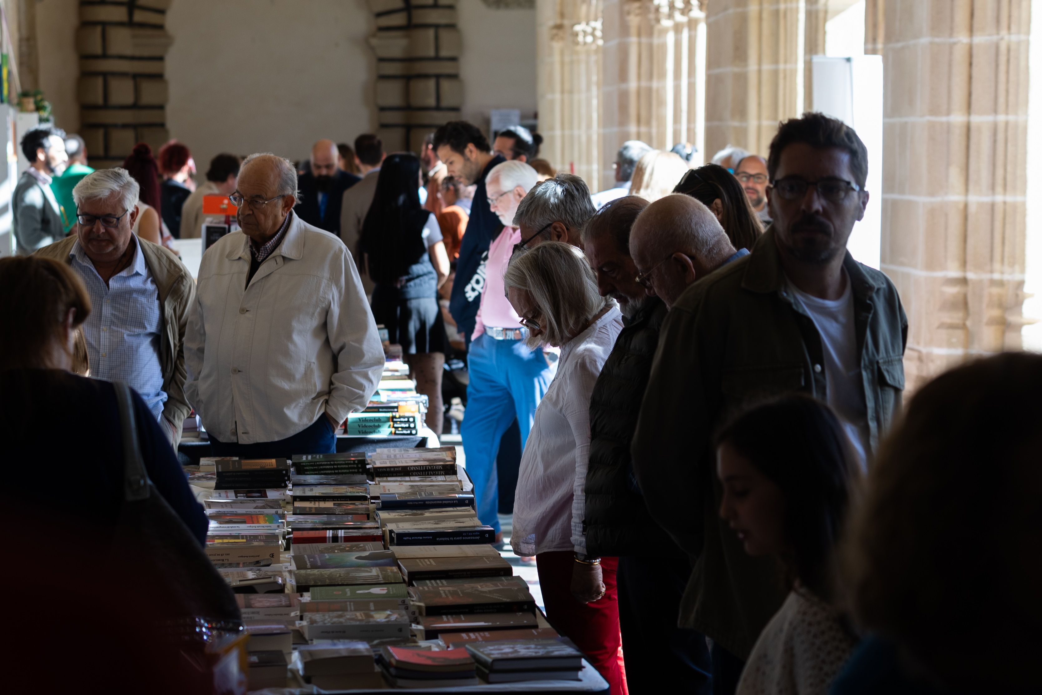 La Feria del Libro de Jerez en una imagen de archivo.