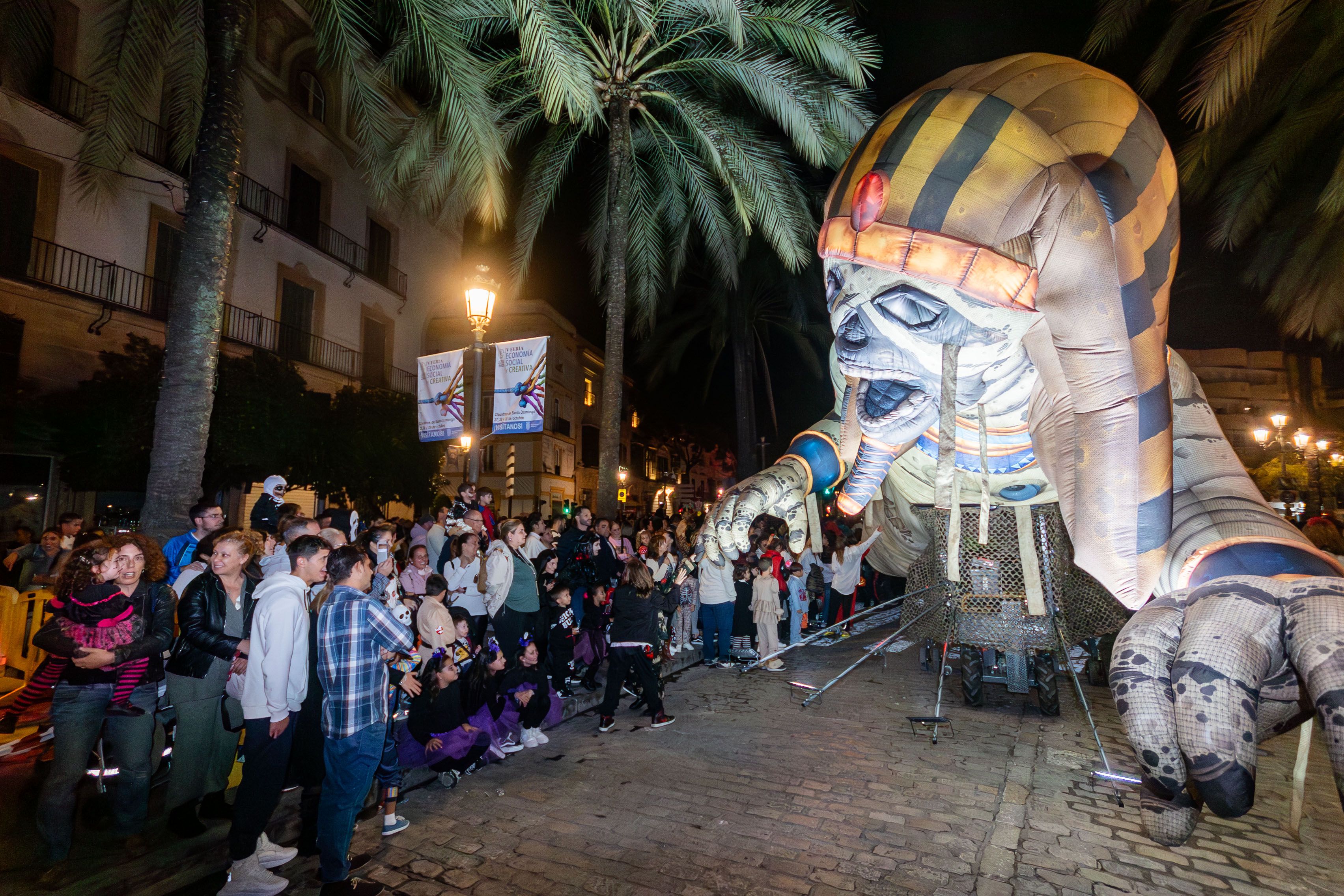 El pasacalles de Halloween en Jerez en 2023.