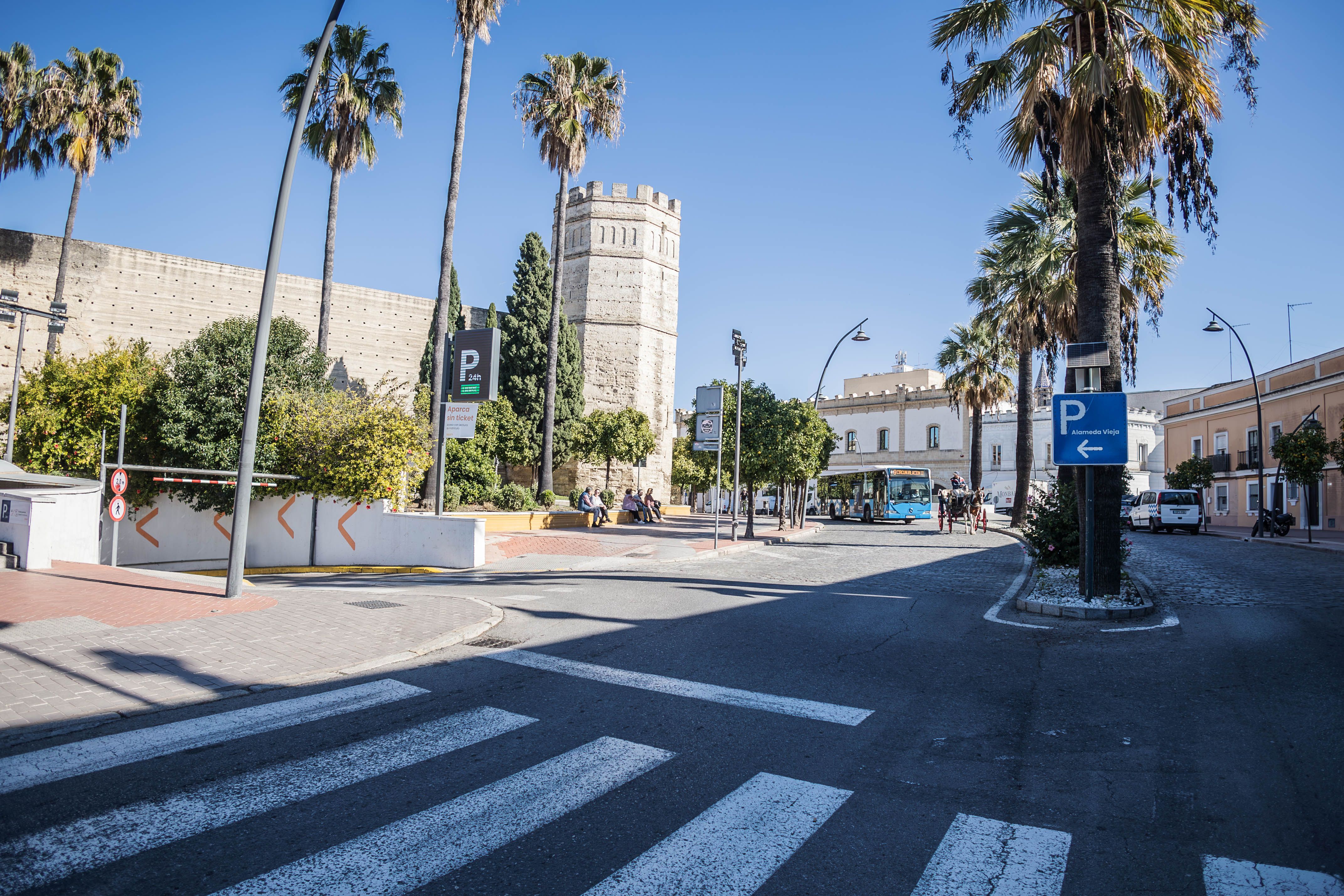 El parking de la Alameda Vieja en una fotografía reciente.