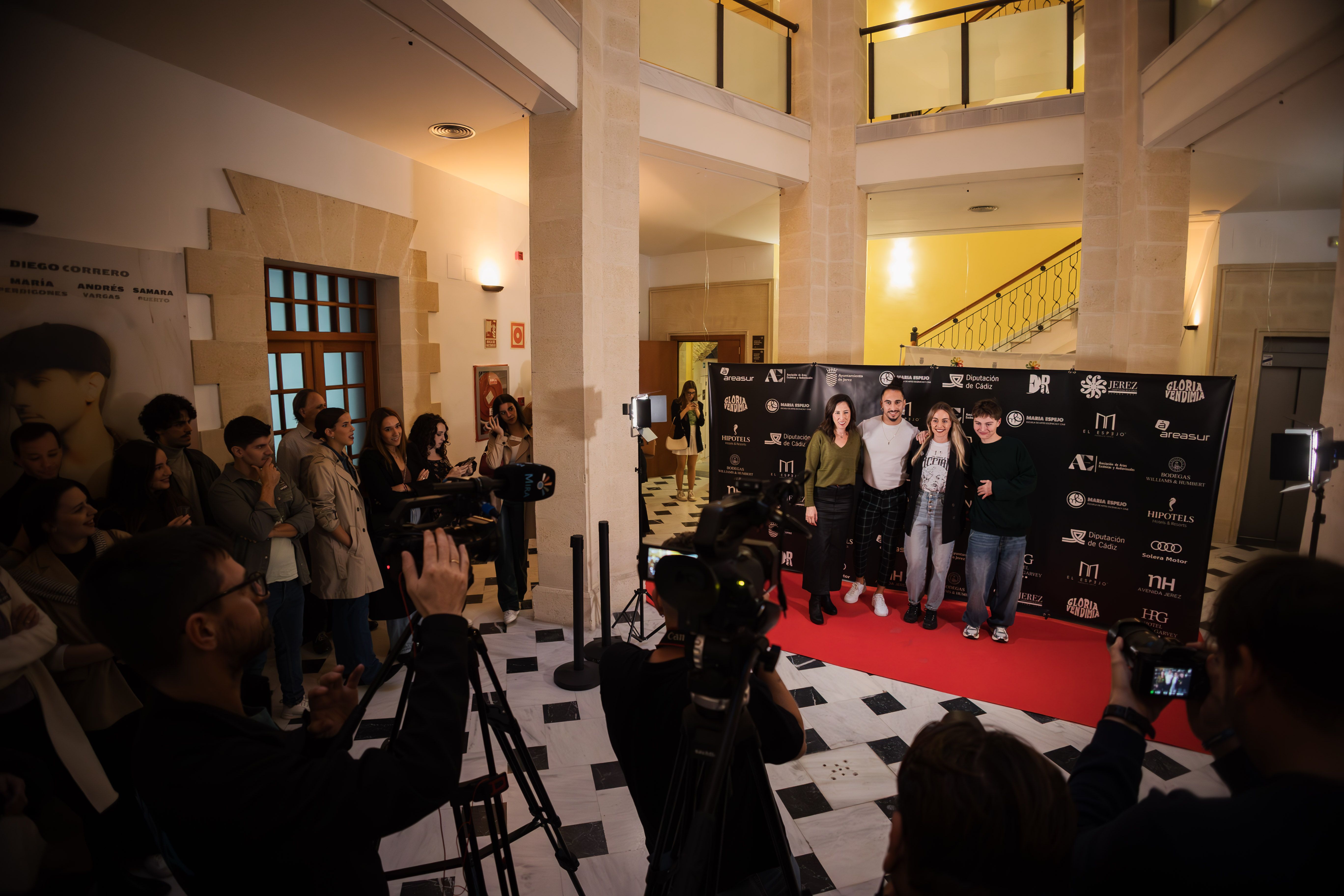 Presentación del Festival de Cine 'Con Acento' en el Teatro Villamarta de Jerez.