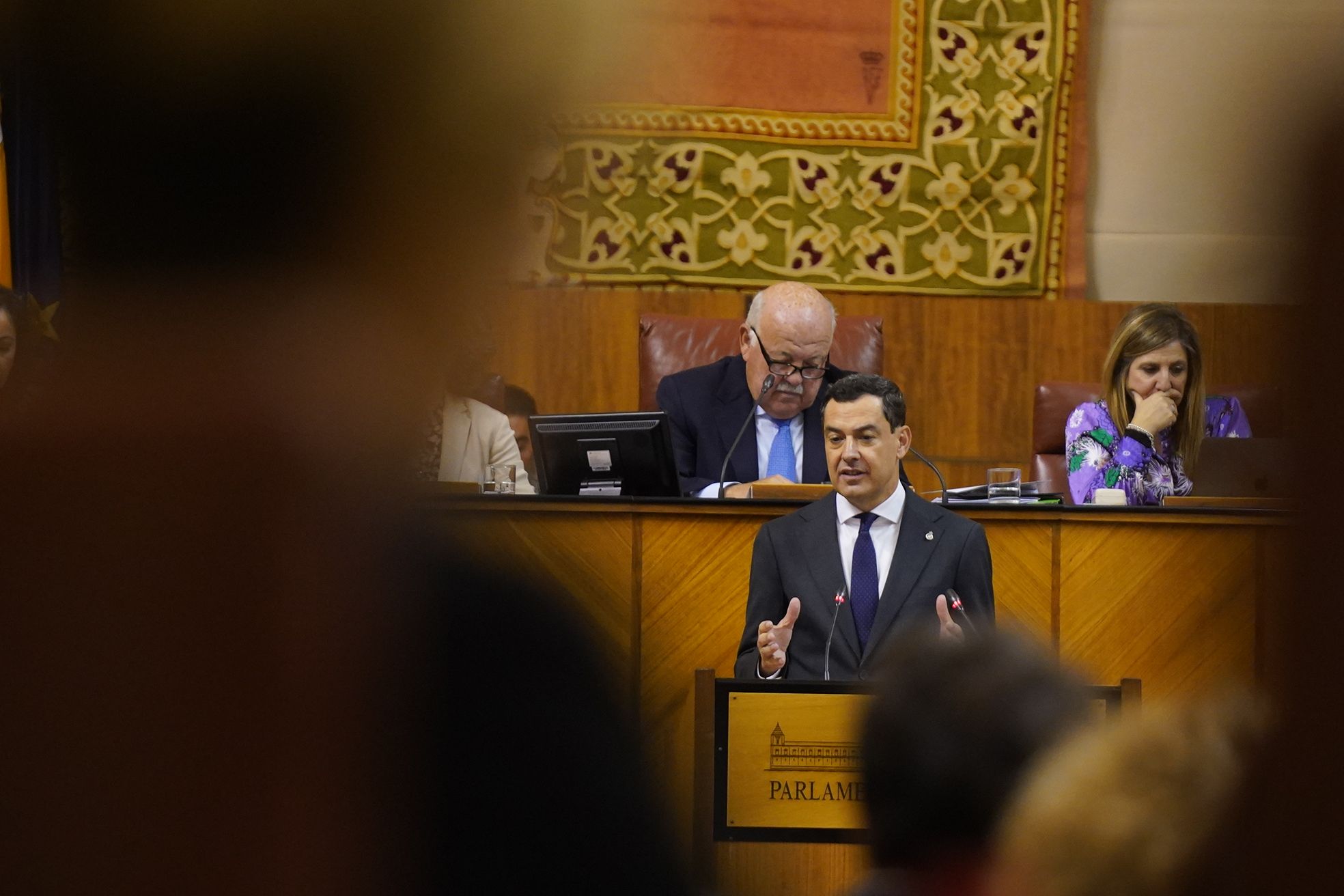 Juanma Moreno, presidente de la Junta de Andalucía.