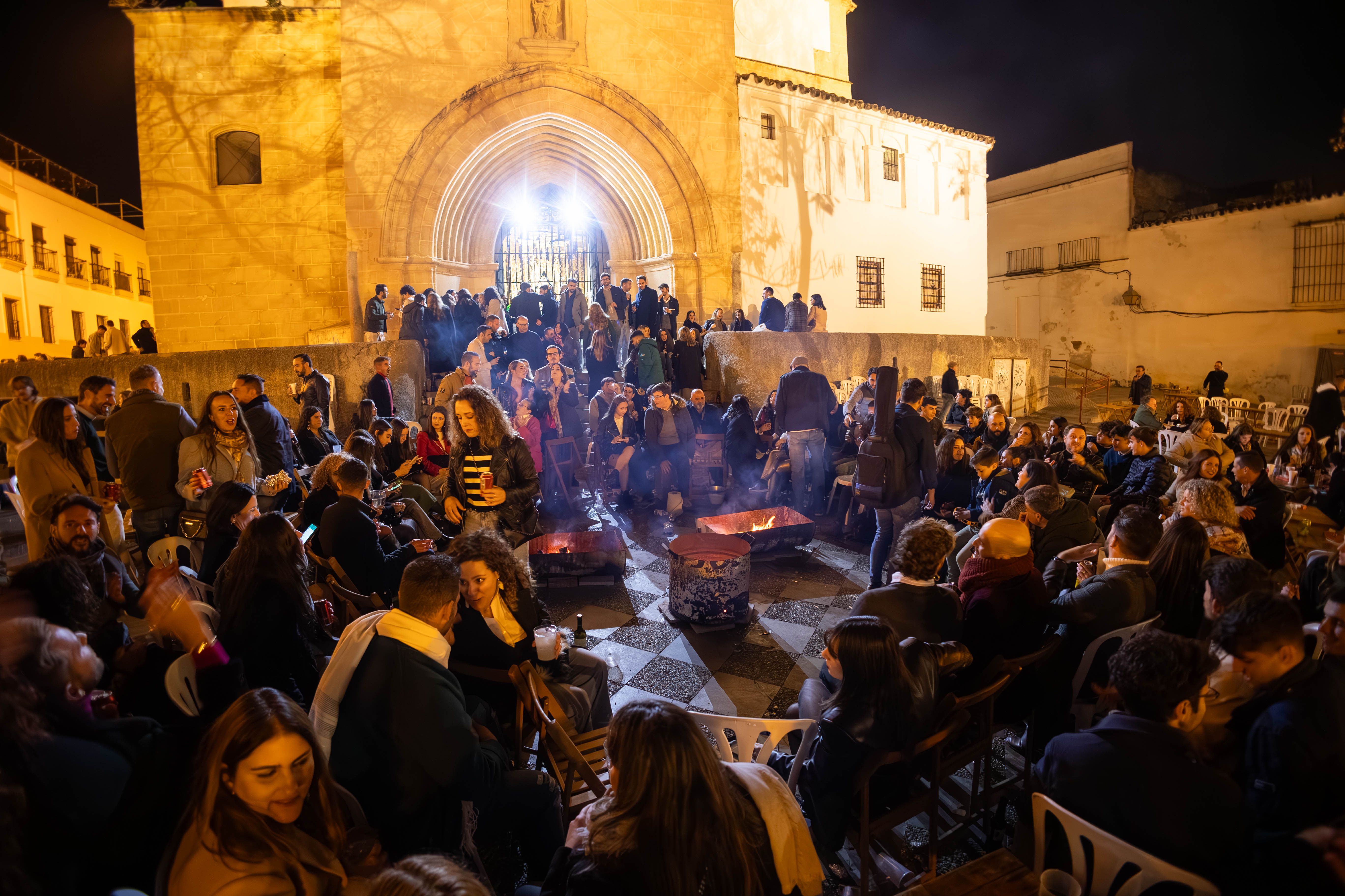 Zambomba en la iglesia de San Lucas