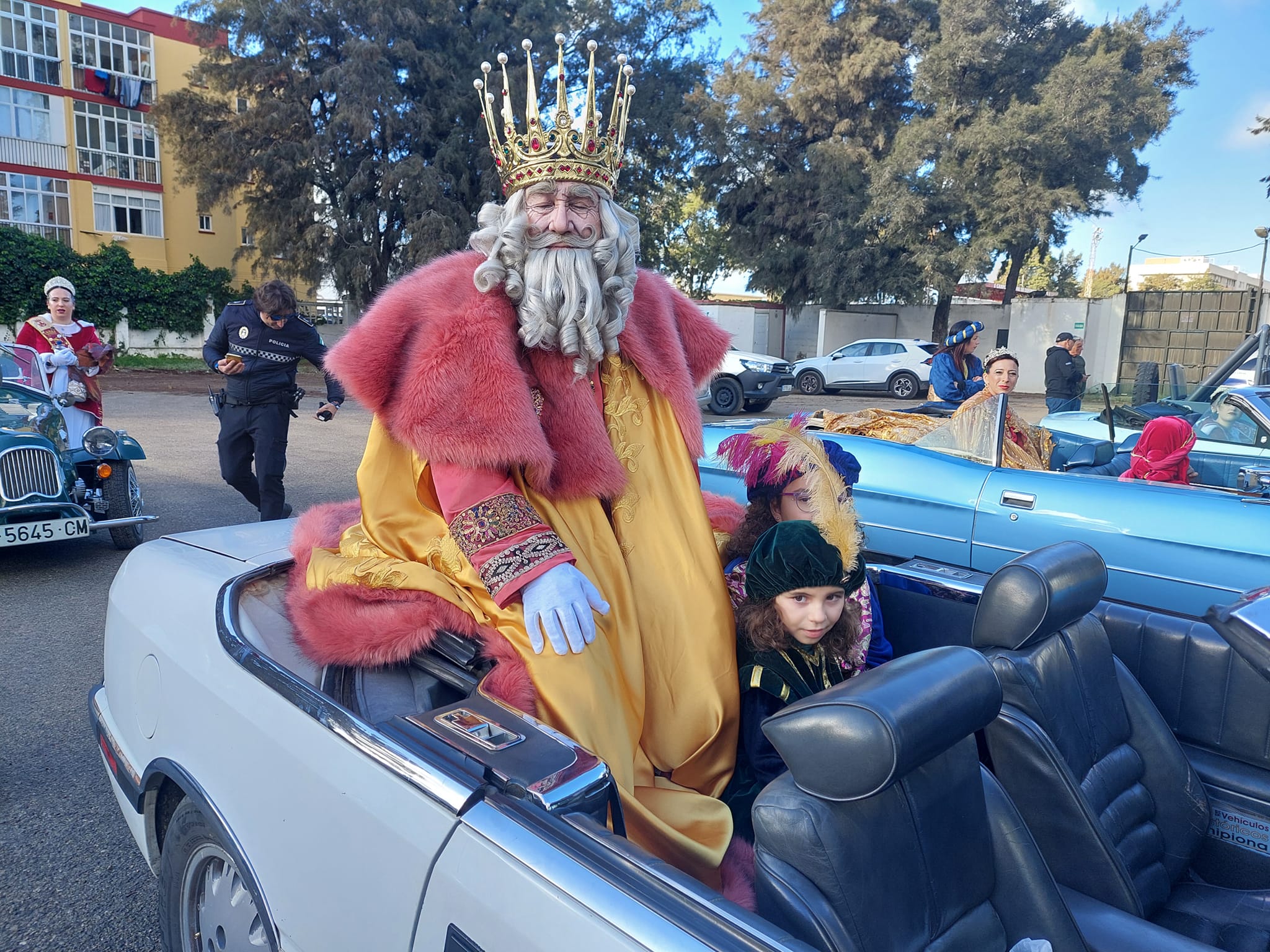 Imagen de archivo de los Reyes Magos en Chiclana.