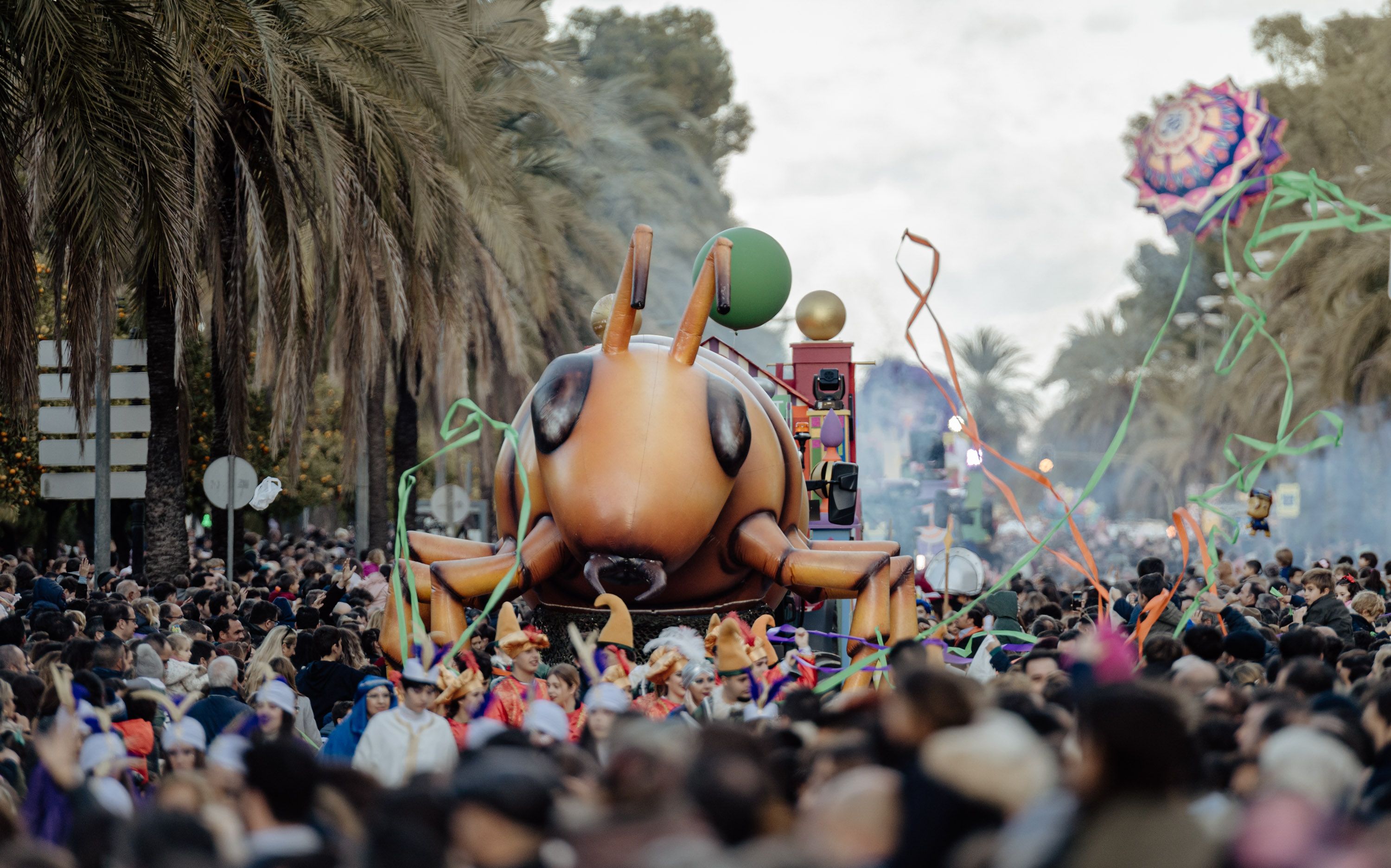 La Cabalgata de Reyes 2024 en Jerez.