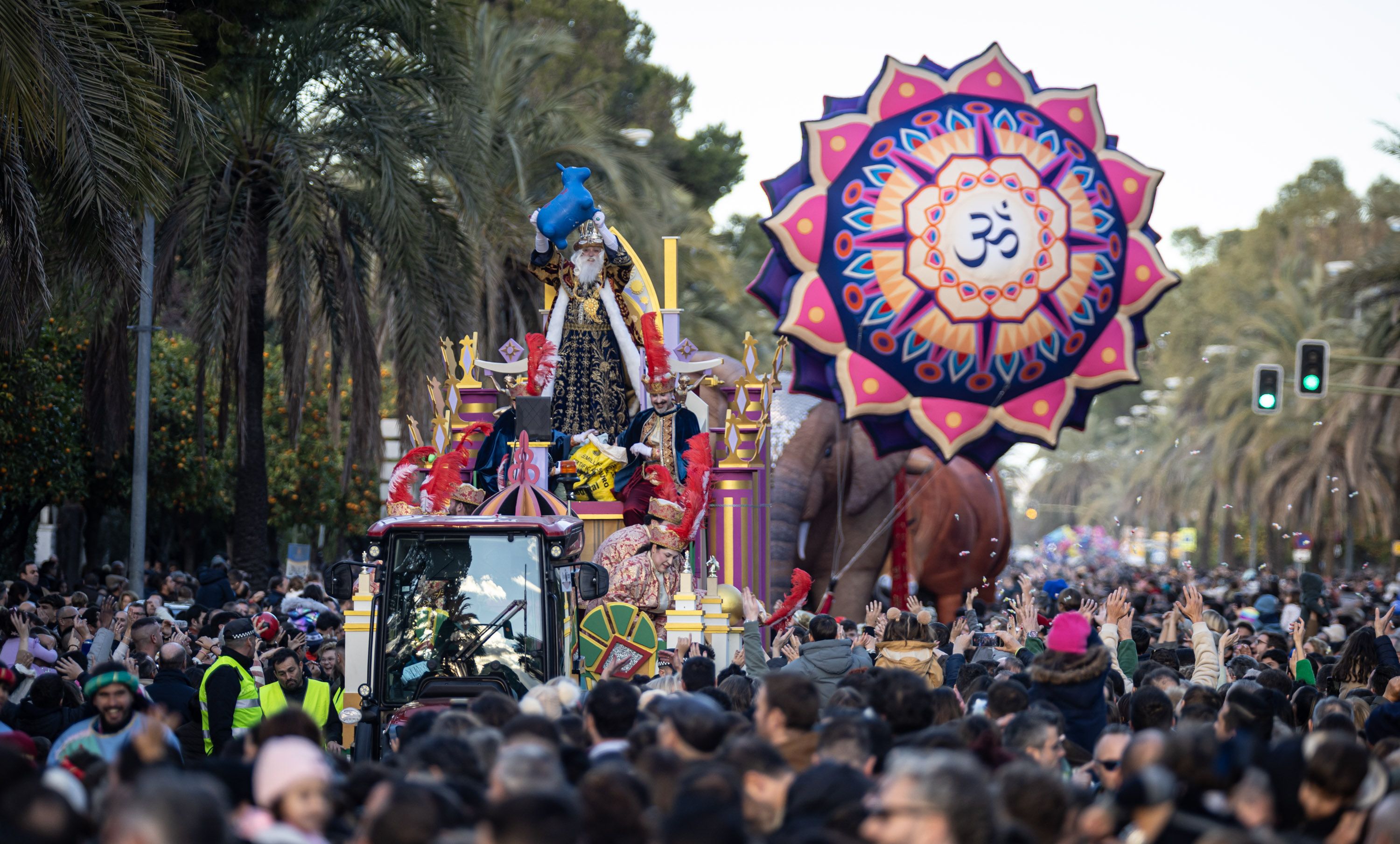 Cabalgata de Reyes 2024 en Jerez, en una imagen de archivo.