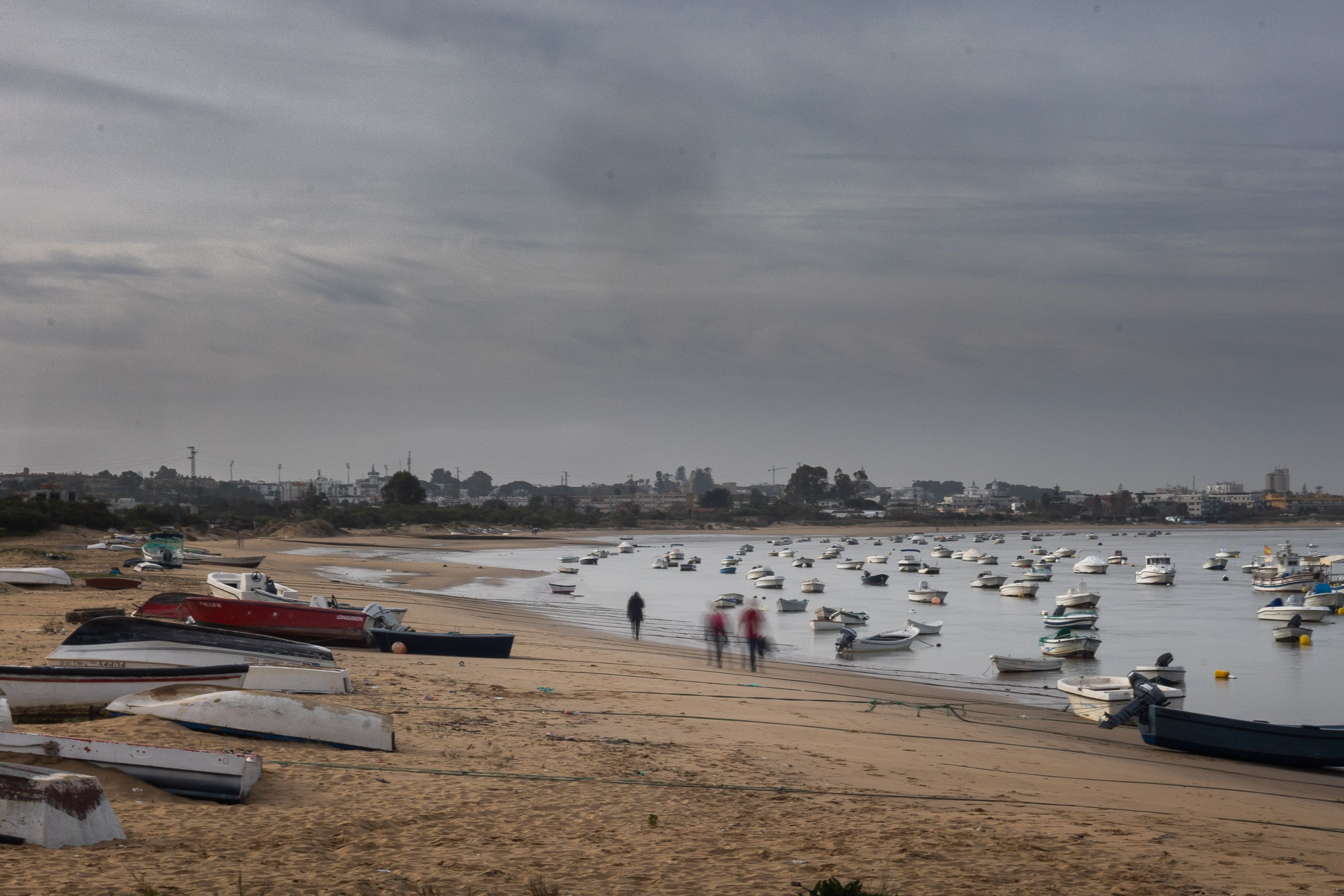 El puerto de Bonanza, en Sanlúcar. 