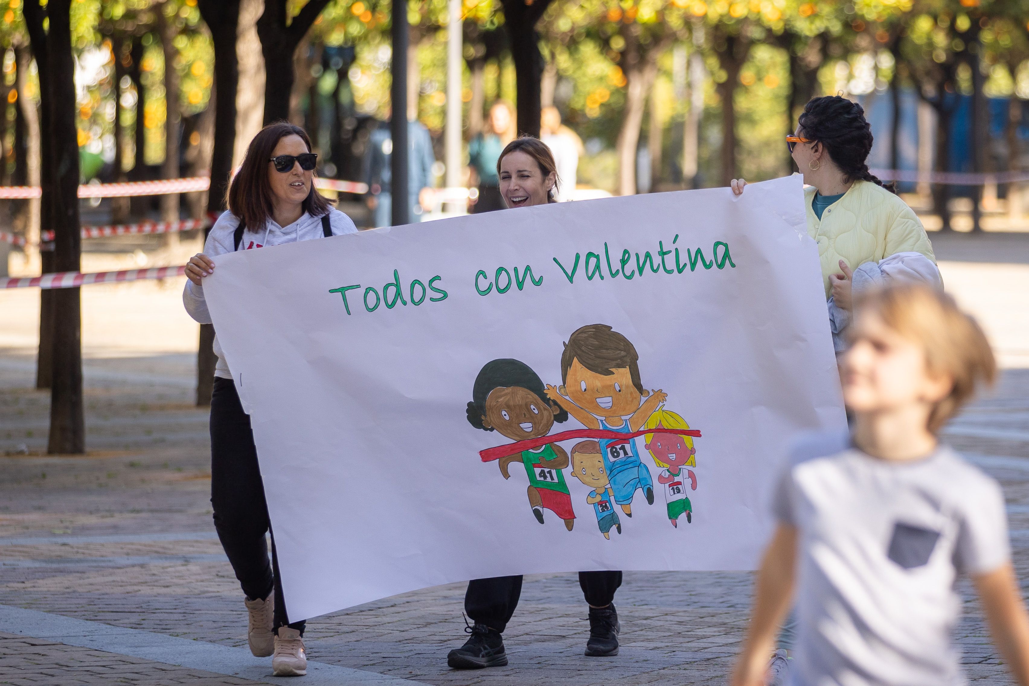 Edición anterior de la Carrera solidaria por Valentina y el día de La Paz.