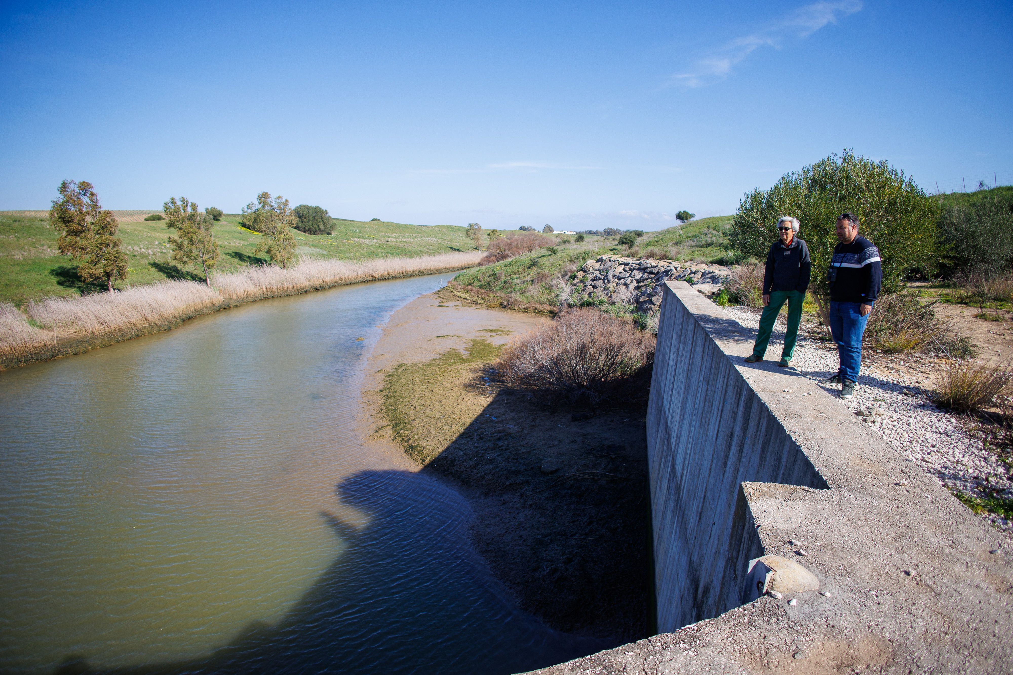 Imagen de archivo de la Laguna de La Janda, cuya comarca es la más afectada de la provincia de Cádiz por la sequía.