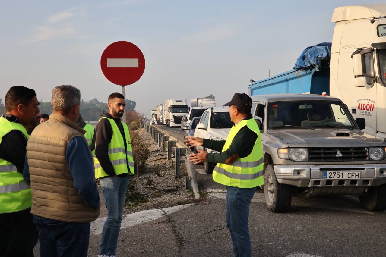 Segundo día de protestas de los agricultores.