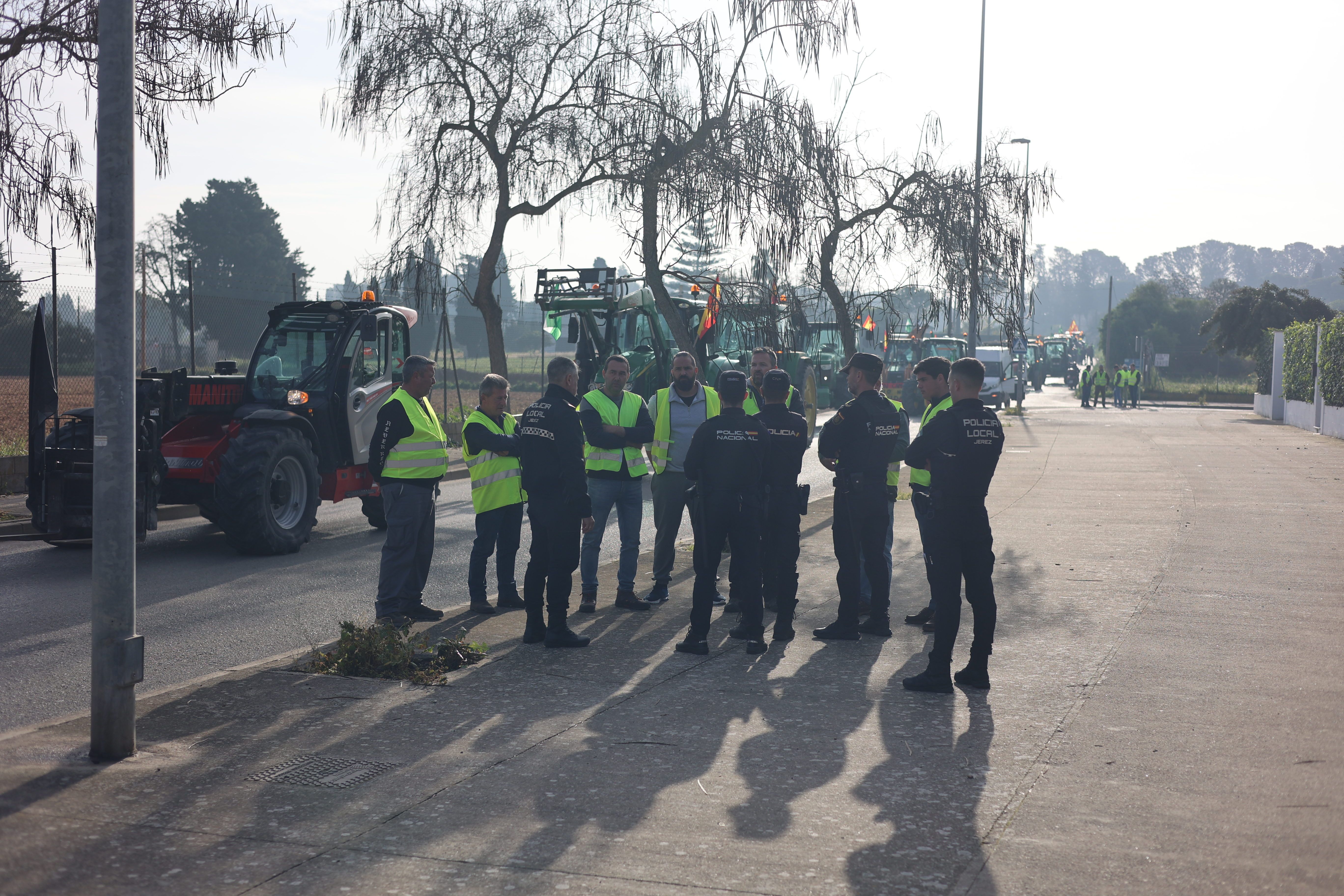 Segundo día de protestas de los agricultores.