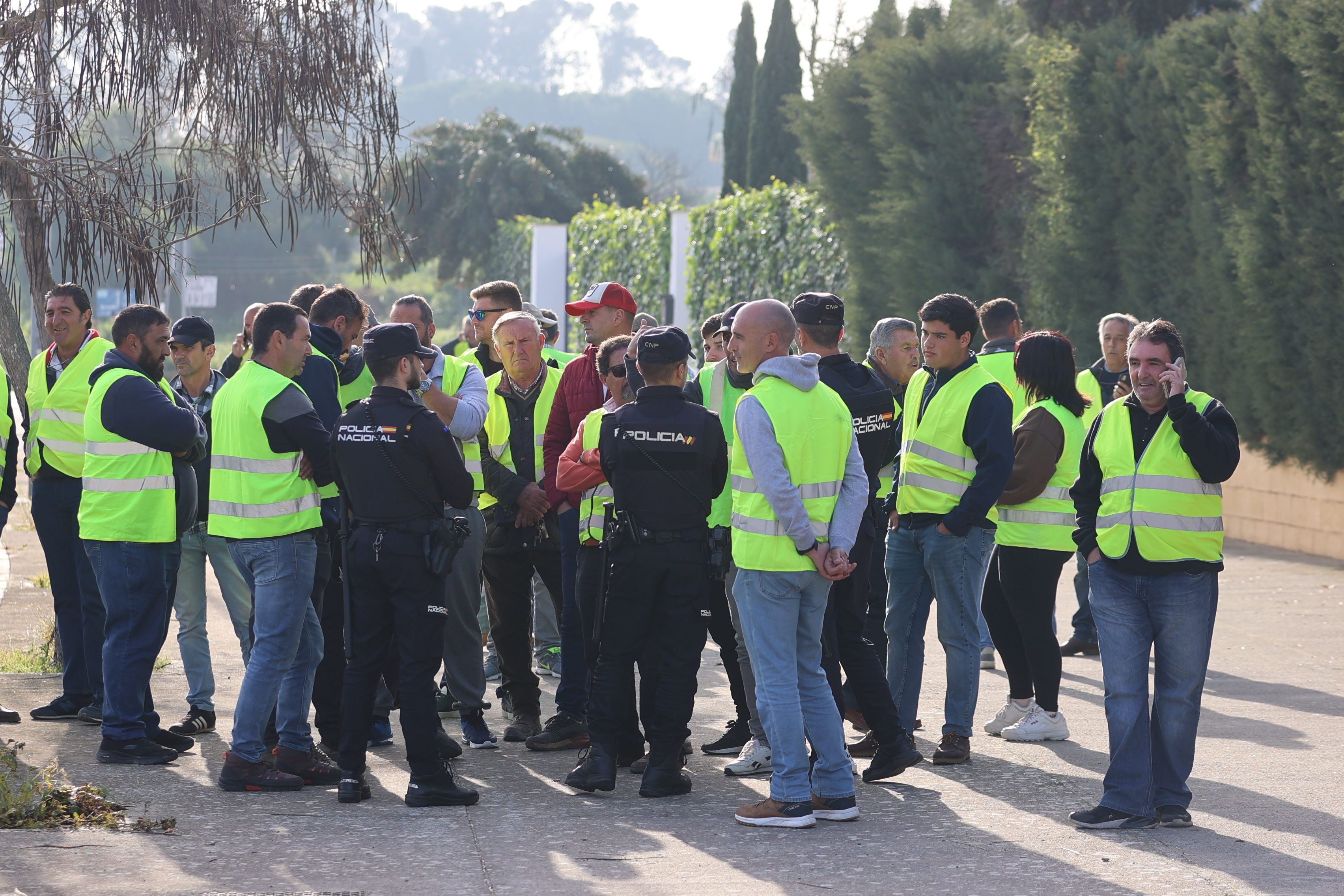 Segundo día de protestas de los agricultores.