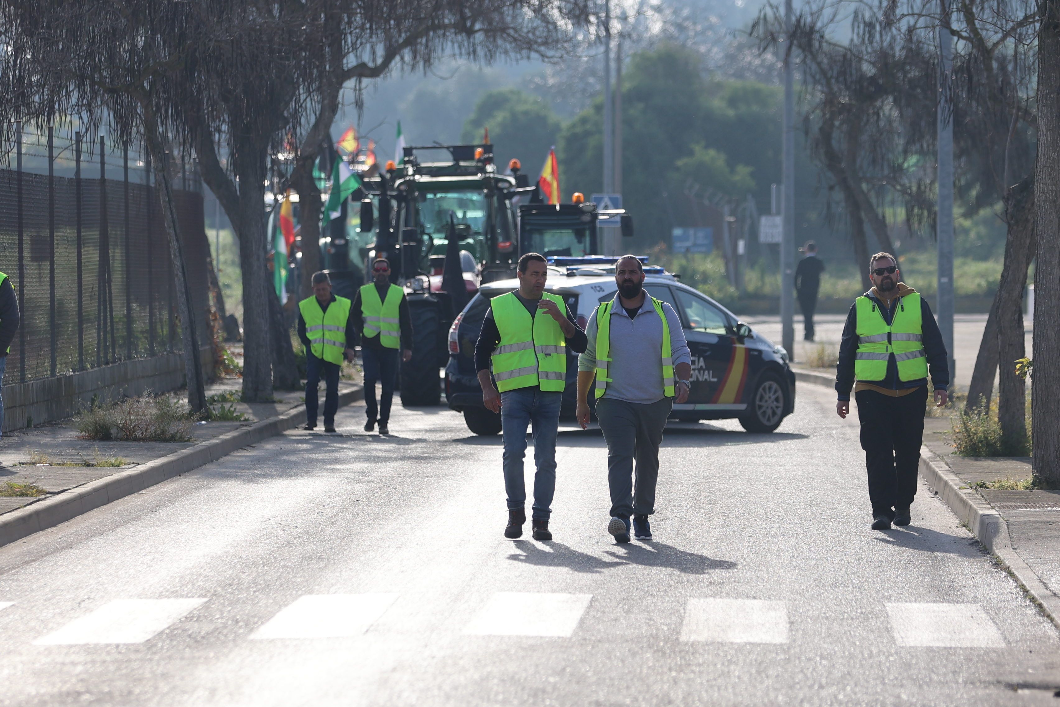 Segundo día de protestas de los agricultores.