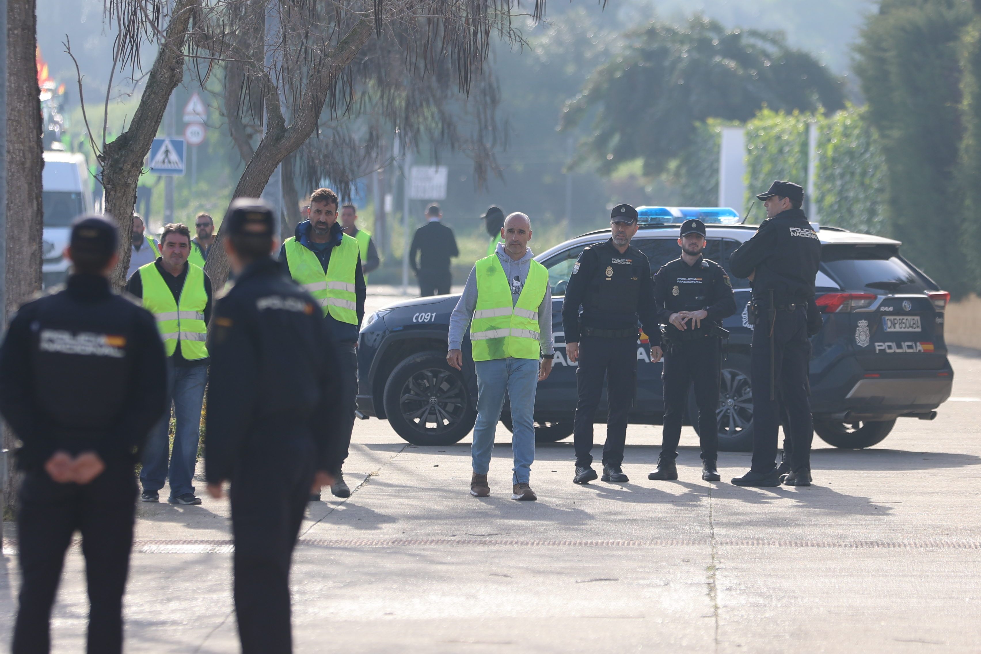 Segundo día de protestas de los agricultores.