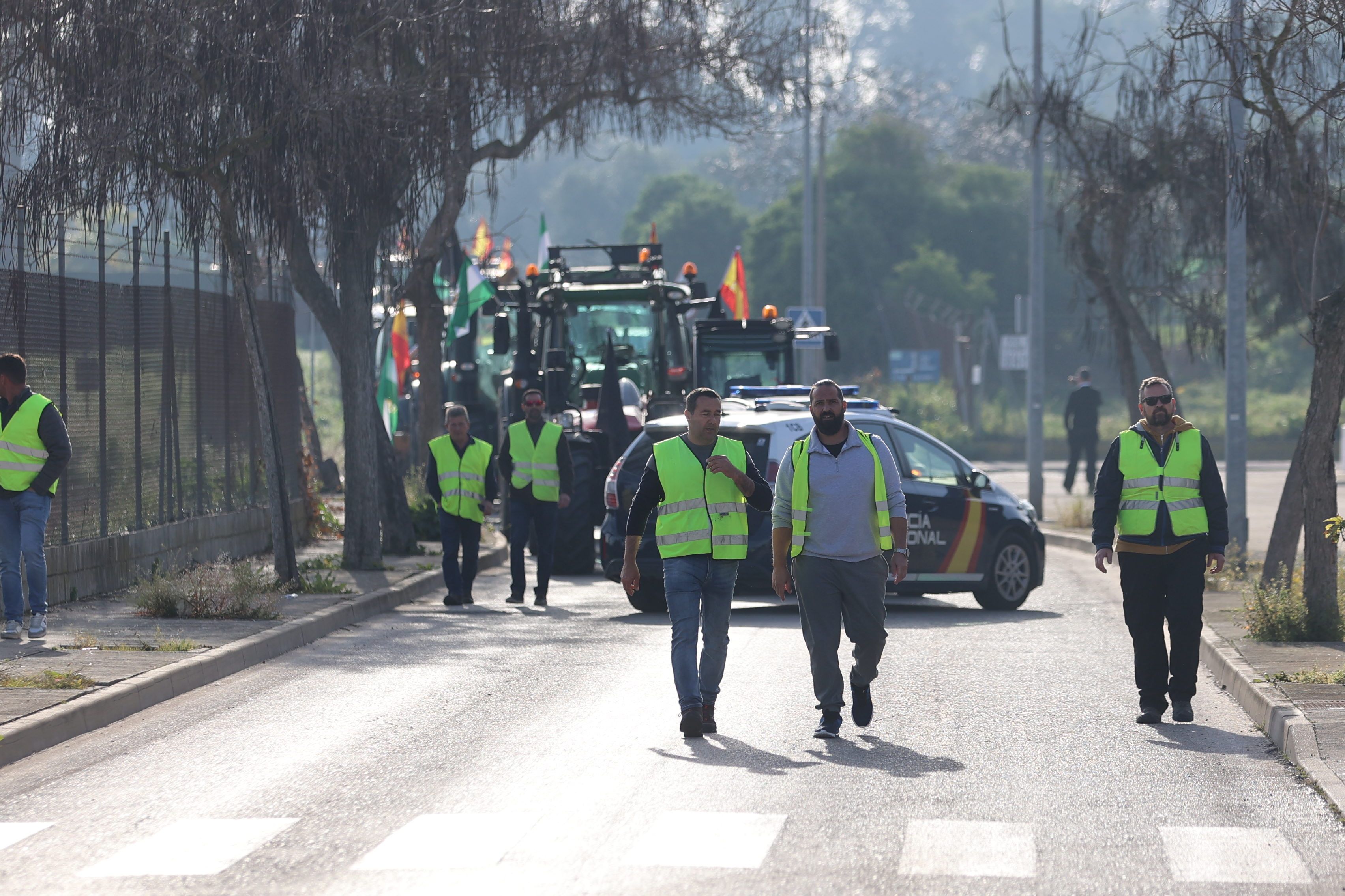 Segundo día de protestas de los agricultores.