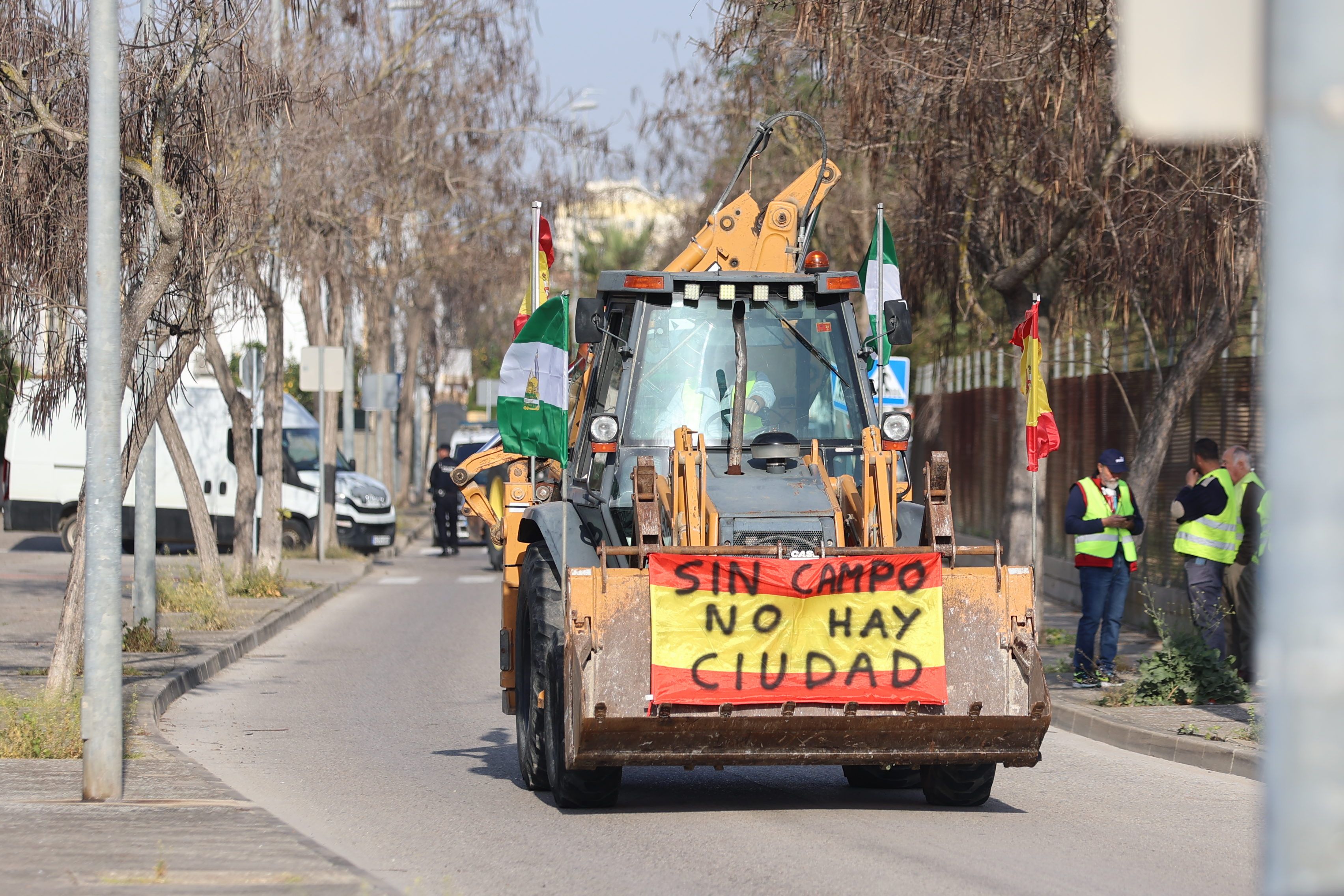 Segundo día de protestas de los agricultores.