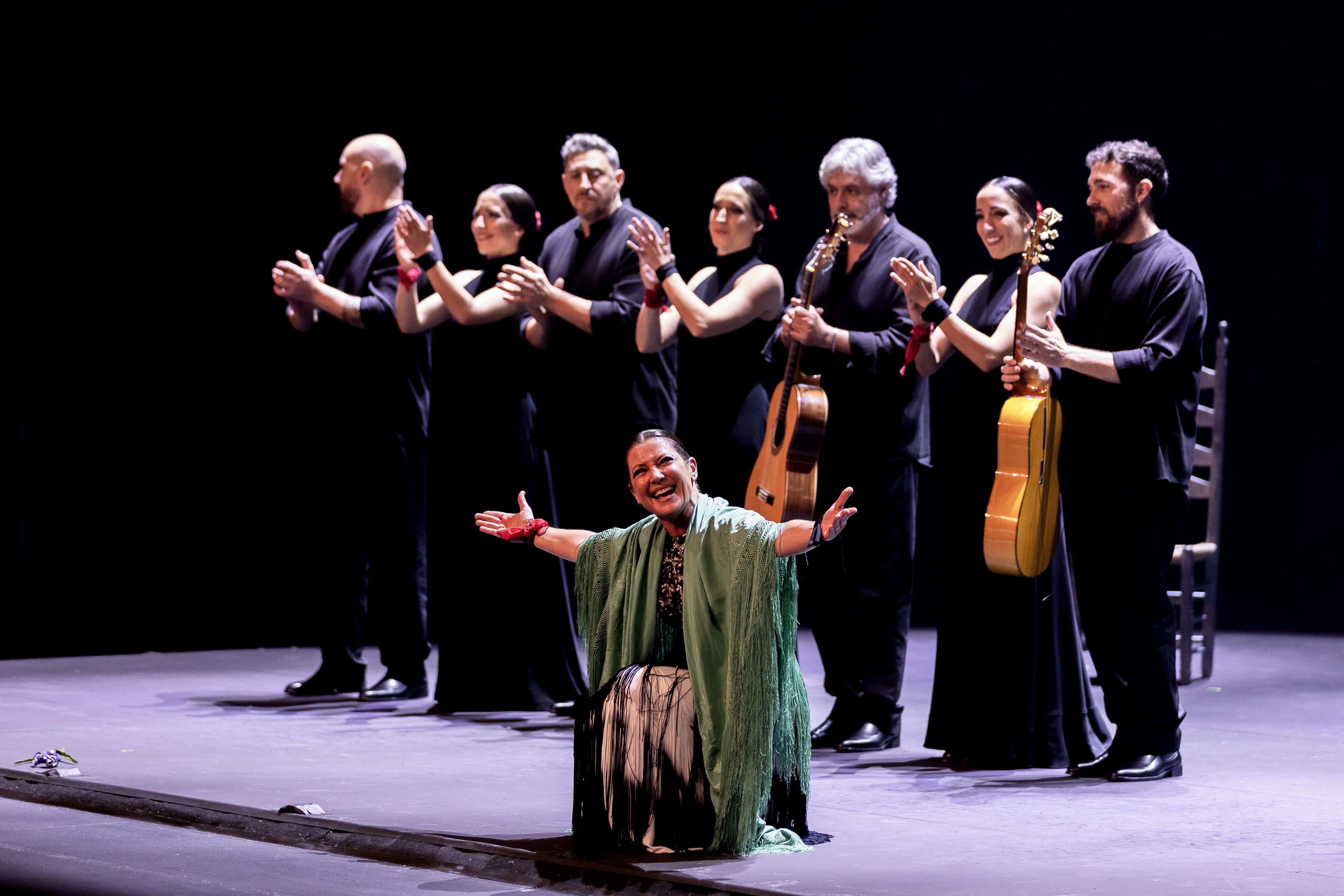 Sara Baras, en la última edición del Festival de Jerez.