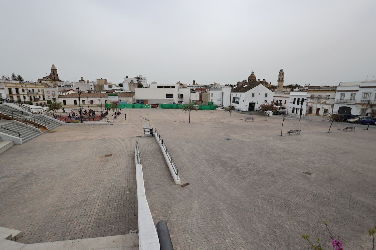 La Plaza Belén de Jerez tendrá espacios de sombra.