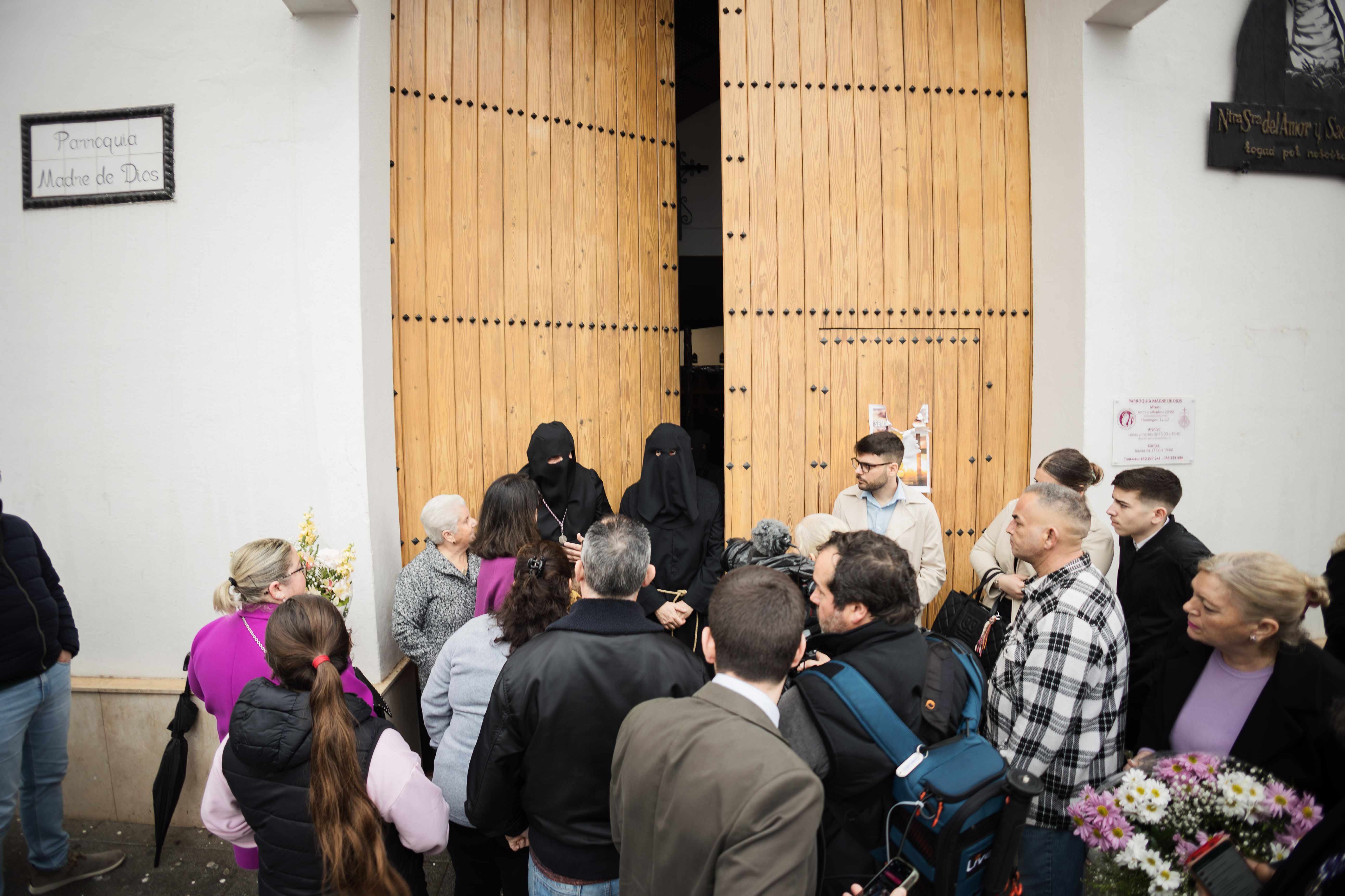 Amor y Sacrificio tampoco pudo procesionar la pasada Semana Santa por culpa de la lluvia.