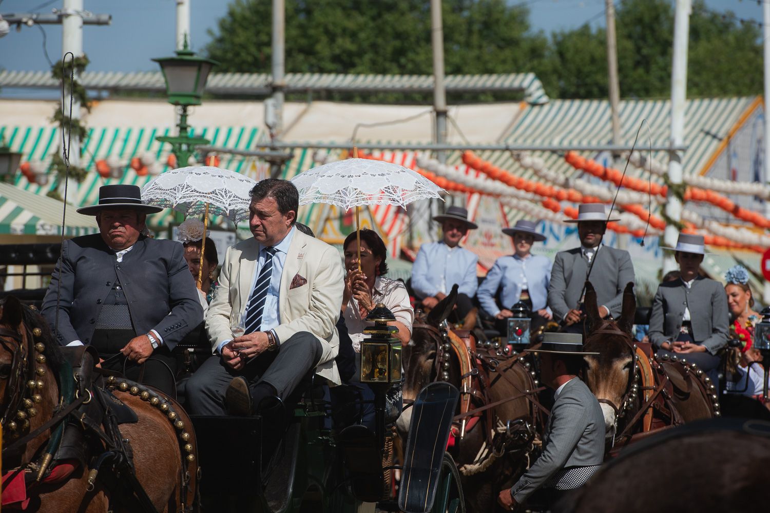 El martes de la Feria de Sevilla de la edición pasada.