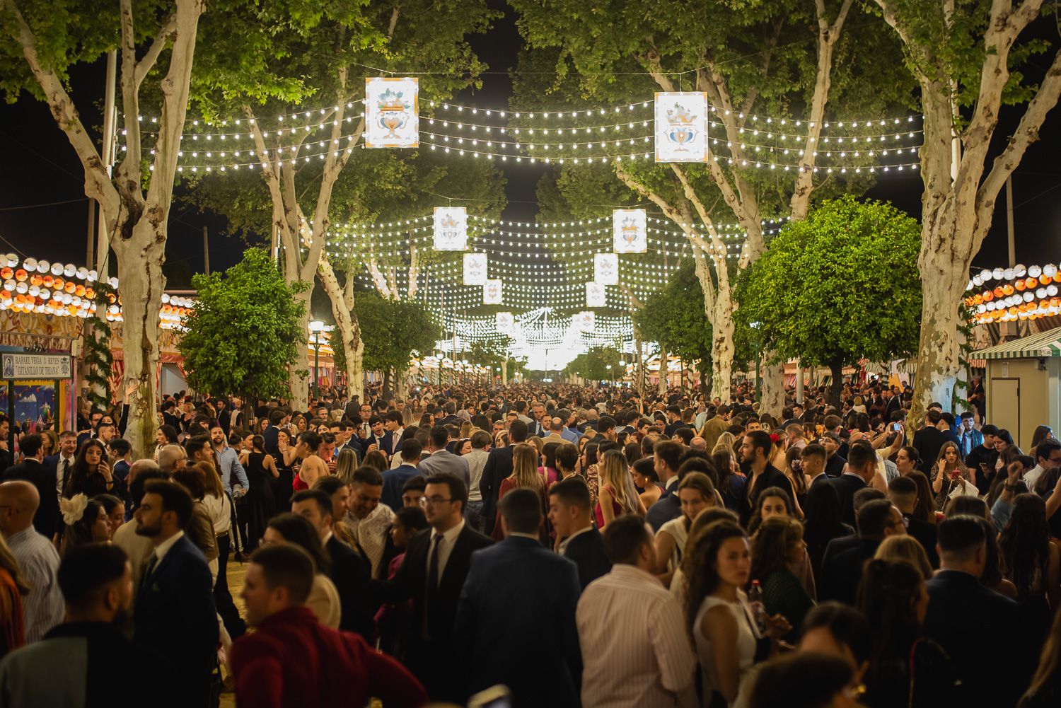 Imagen de la última Feria de Sevilla.