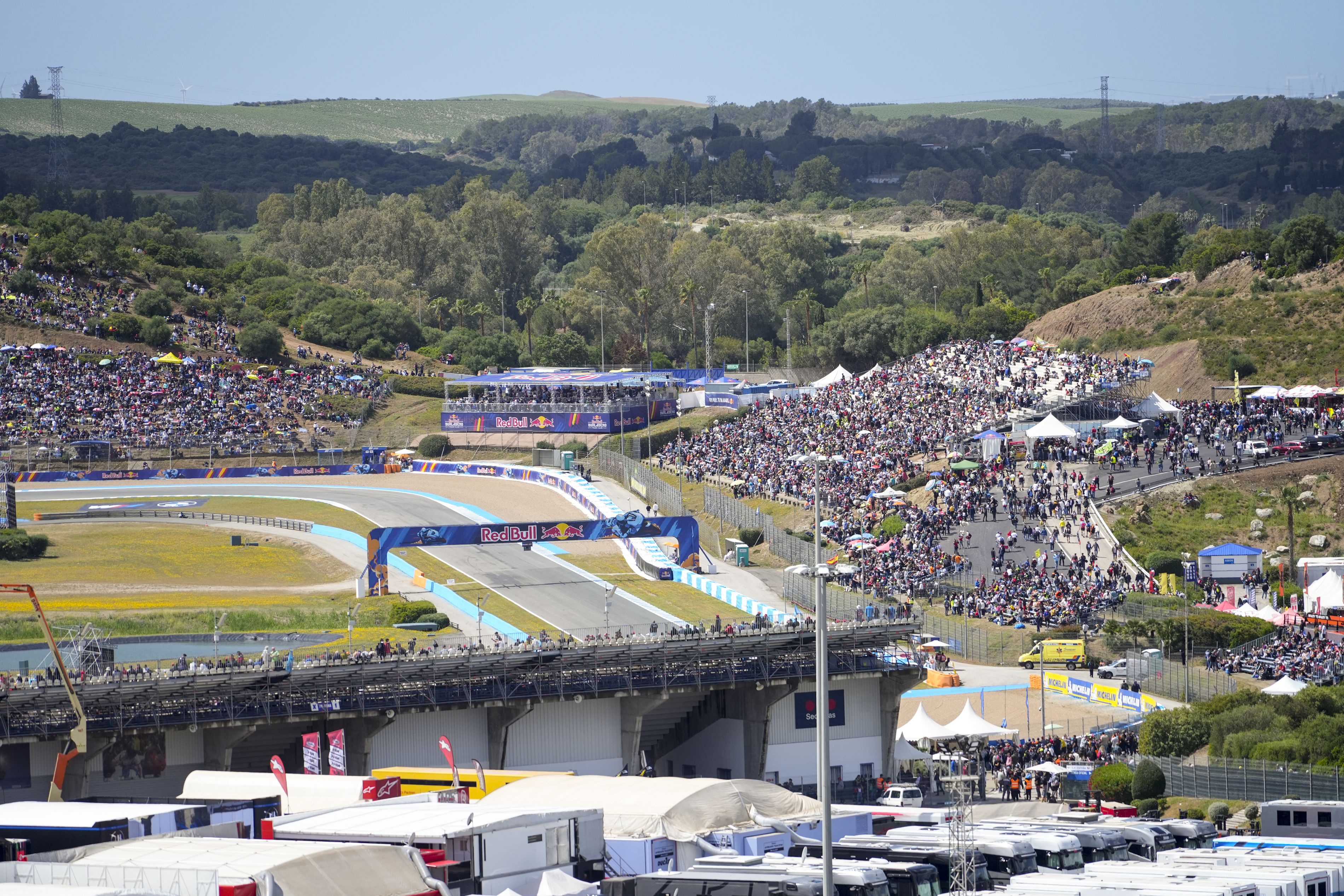 El Circuito de Jerez, durante un paso Gran Premio. 