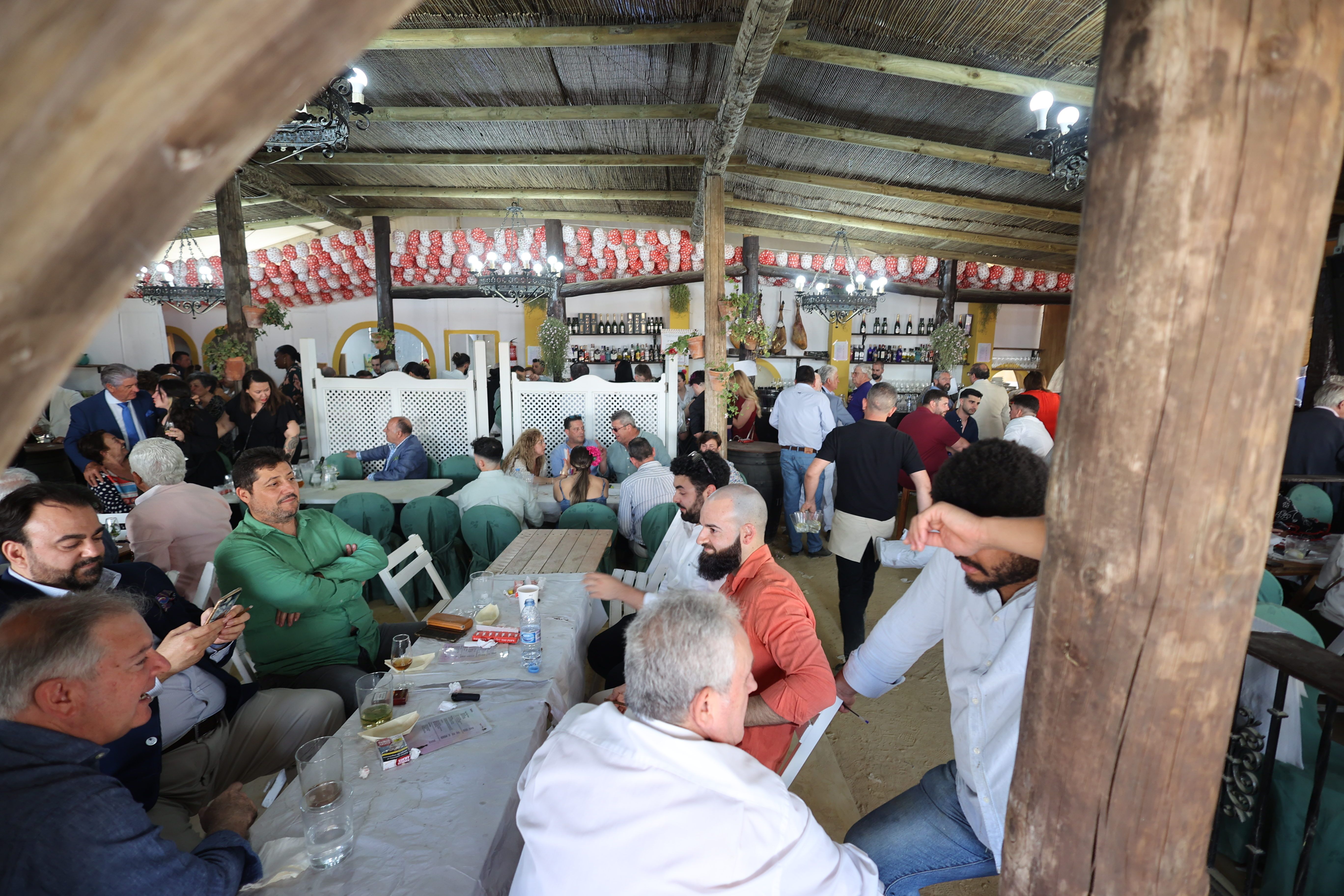 La caseta de El Ermitaño, tercer premio en esta edición de la Feria de Jerez.