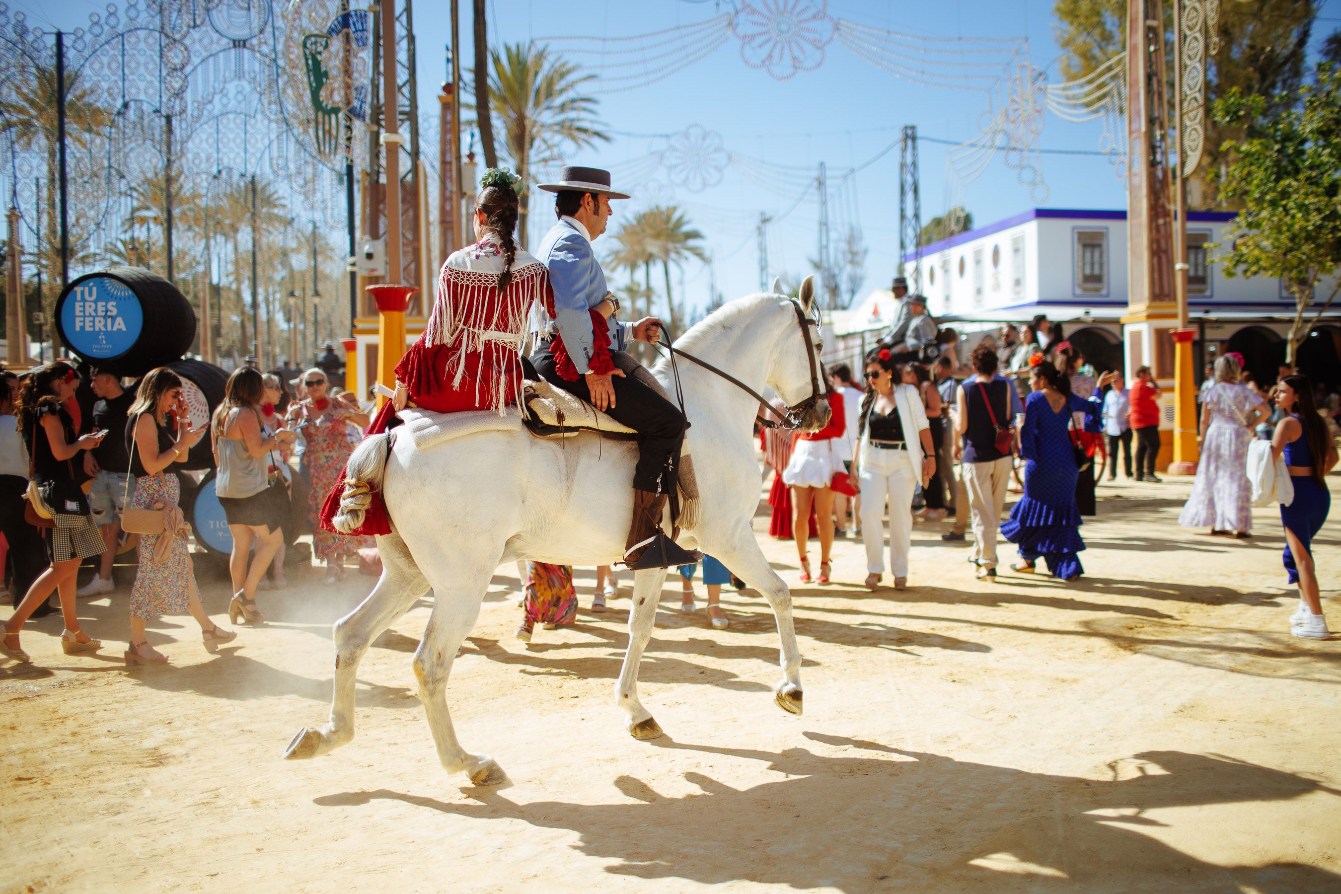 El sábado de la Feria de Jerez, en imágenes.