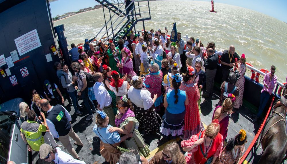 La hermandad del Rocío de Cádiz ya está en Doñana 